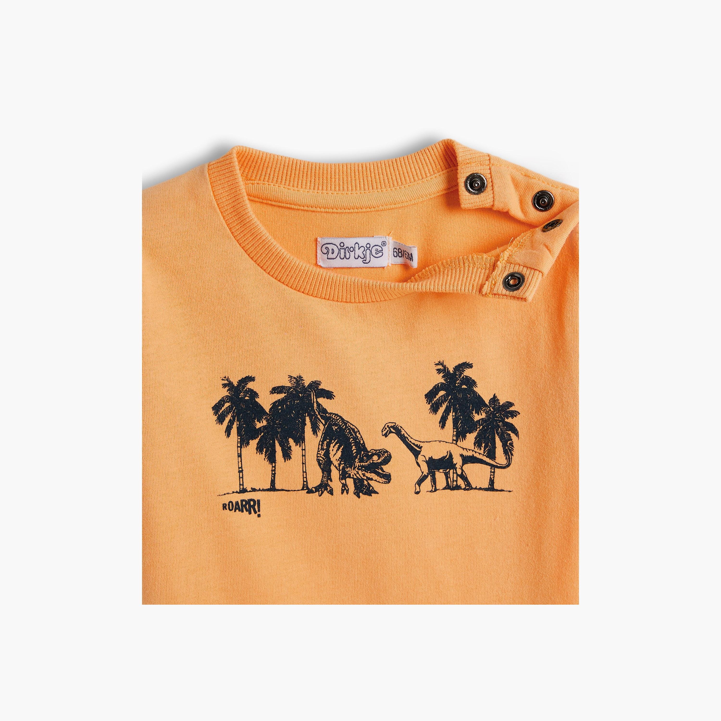 Dirkje 2-Piece Printed Short Sleeves T-Shirt with Shorts-baby-boys-clothing-setsandcoords-image-3