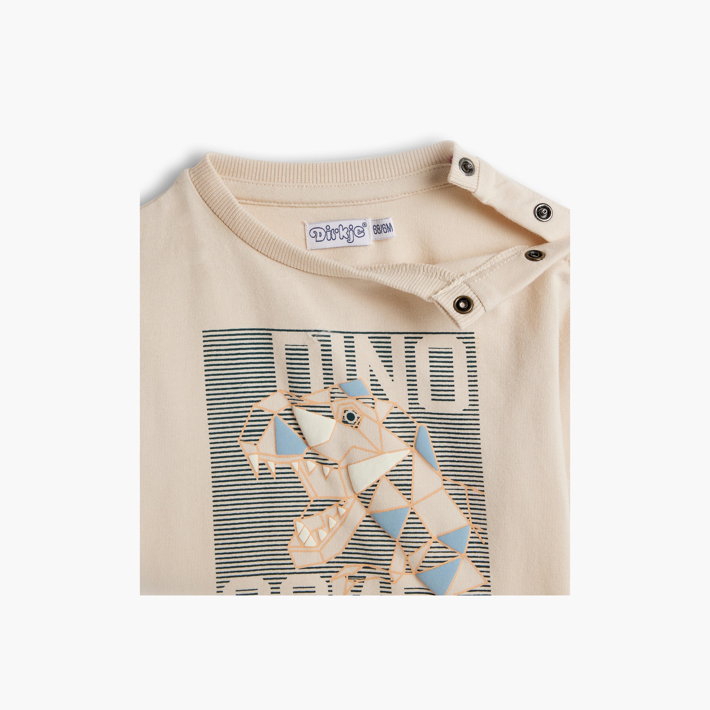 Dirkje 2-Piece Printed Short Sleeves T-Shirt with Joggers-boys-clothing-setsandcoords-image-3