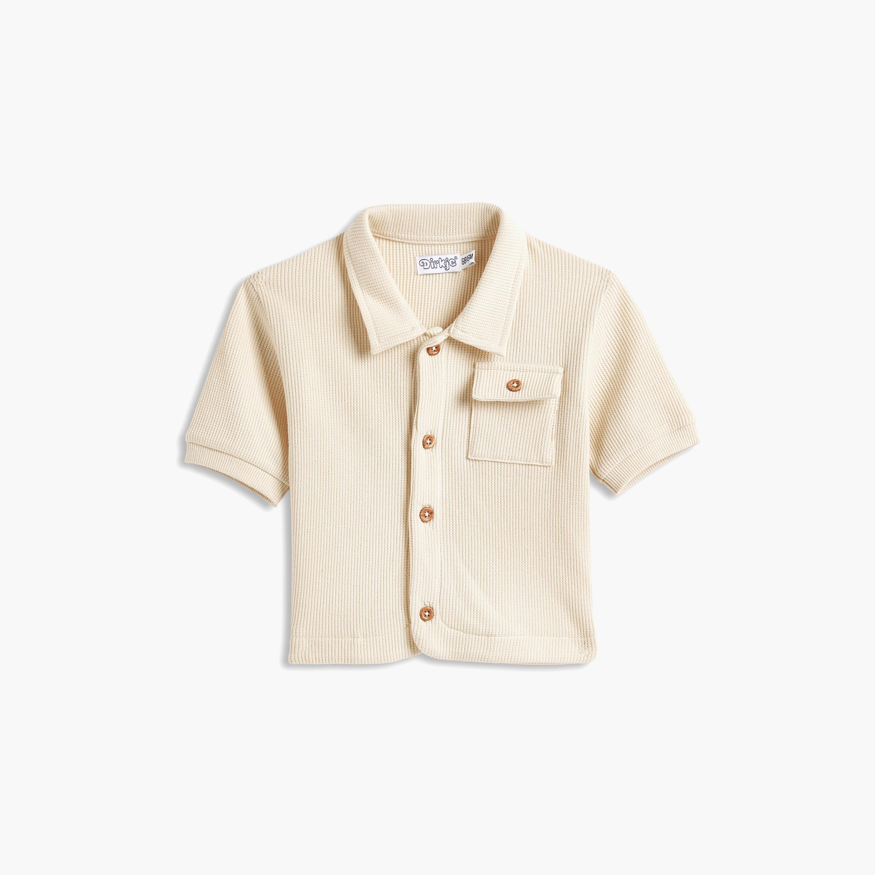 Dirkje 2-Piece Printed Short Sleeves Shirt with Shorts-baby-boys-clothing-setsandcoords-image-2