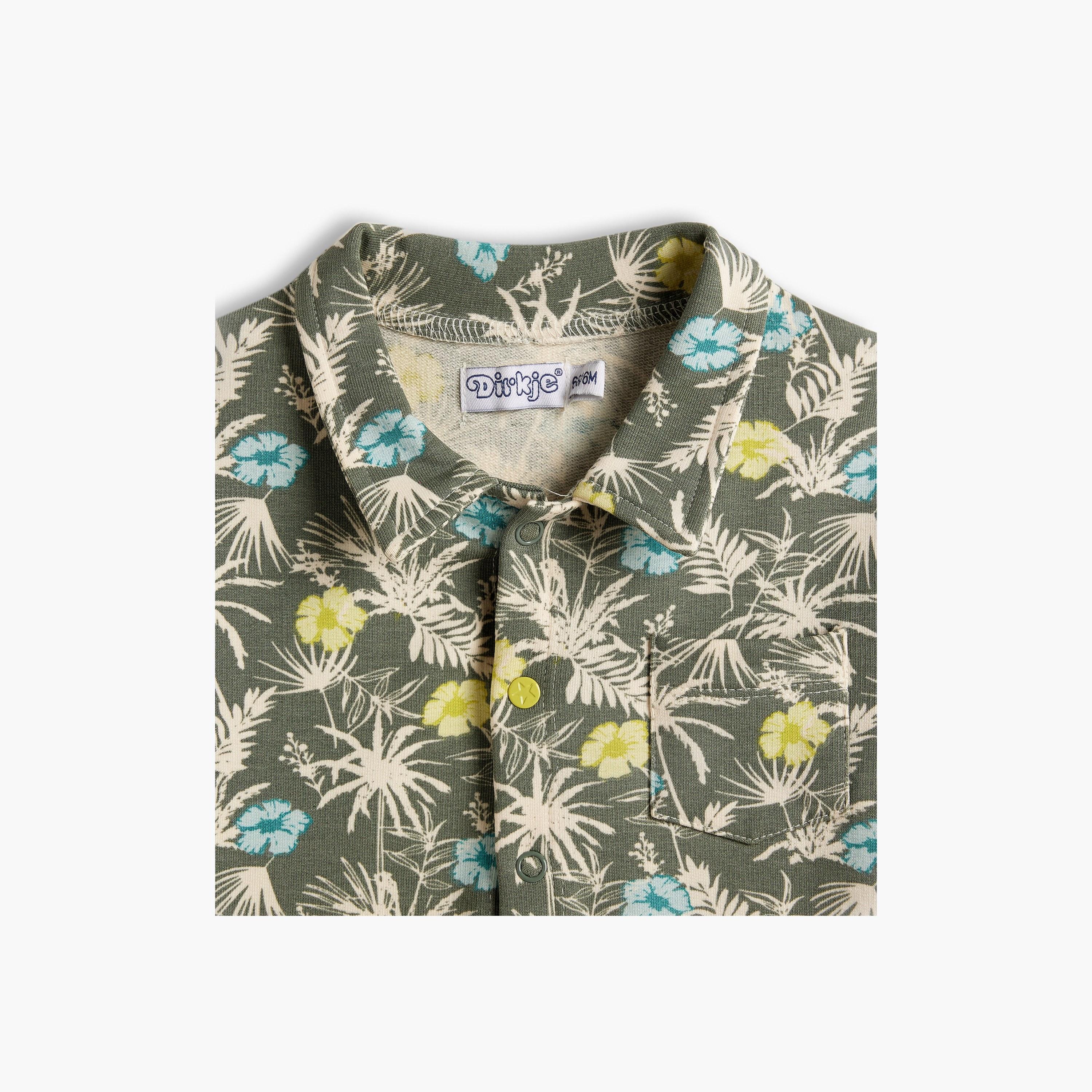 Dirkje 2-Piece Floral Printed Short Sleeves Shirt with Shorts-baby-boys-clothing-setsandcoords-image-3