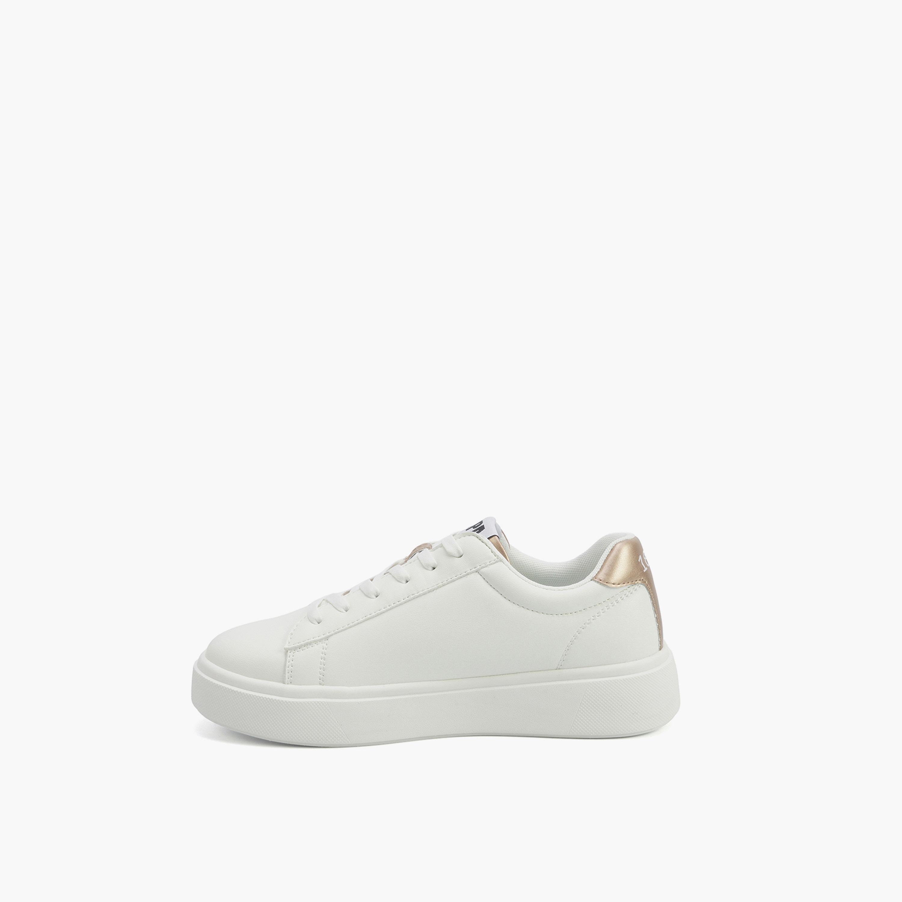 U.S. Polo Assn Women's Lace-Up Low Ankle Sneakers | PAMELA-GLB-5PR-WOMEN-OD-women-shoes-sneakers-image-3