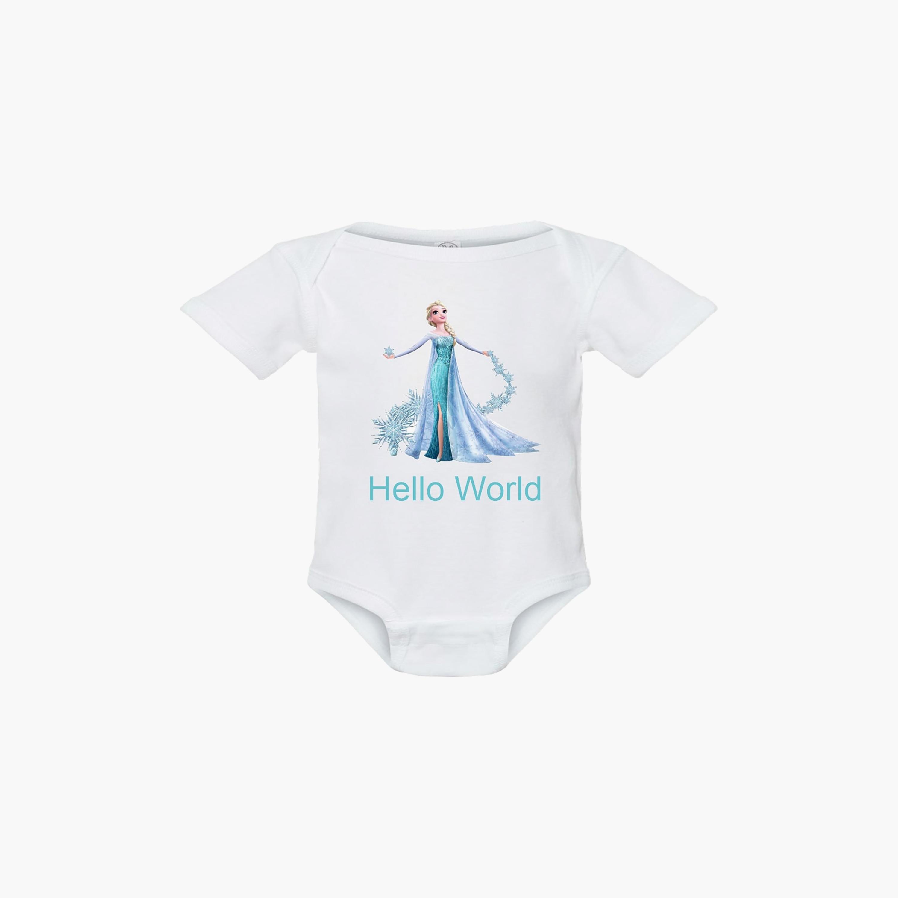 Pikkaboo Elsa Frozen Onesie Bodysuit-baby-girls-clothing-bodysuits-image-1