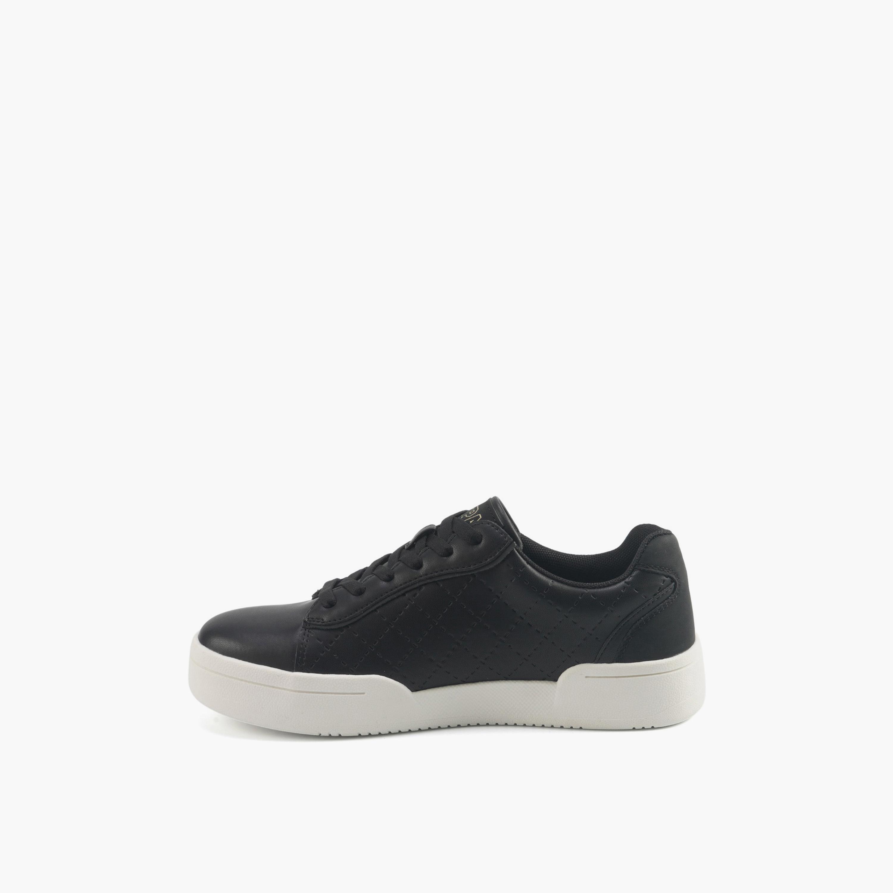 يو إس بولو أسوسييشن. - حذاء رياضي نسائي مسطح برباط بكاحل منخفض | PENA_GLB_5PR_WOMEN_OD-women-shoes-sneakers-image-2