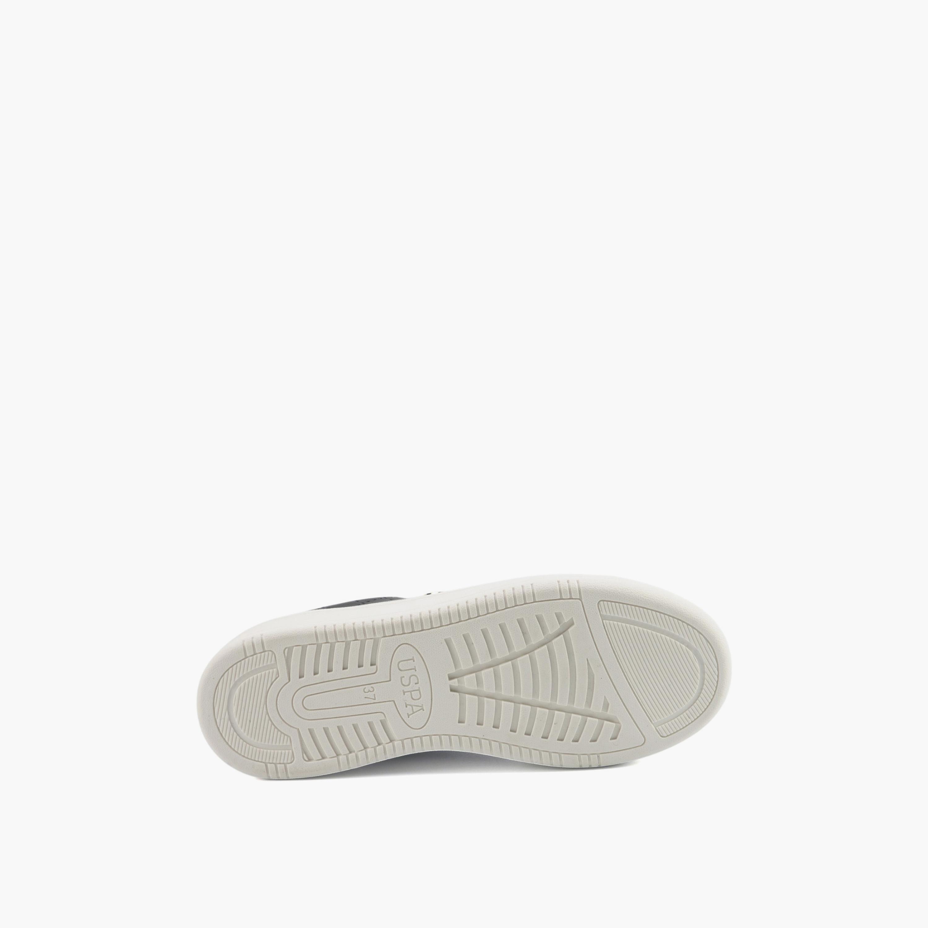 يو إس بولو أسوسييشن. - حذاء رياضي نسائي مسطح برباط بكاحل منخفض | PENA_GLB_5PR_WOMEN_OD-women-shoes-sneakers-image-4