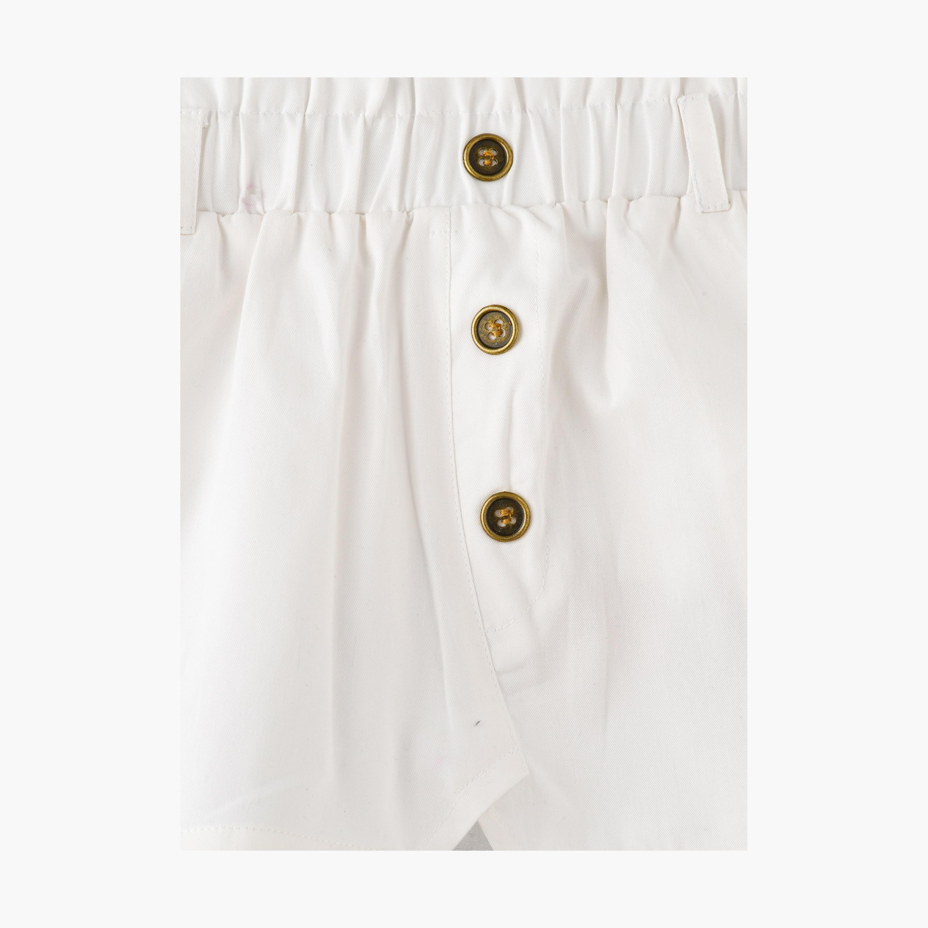 تنورة فلورال من يونيك كيدز-girls-clothing-bottoms-shorts-image-2