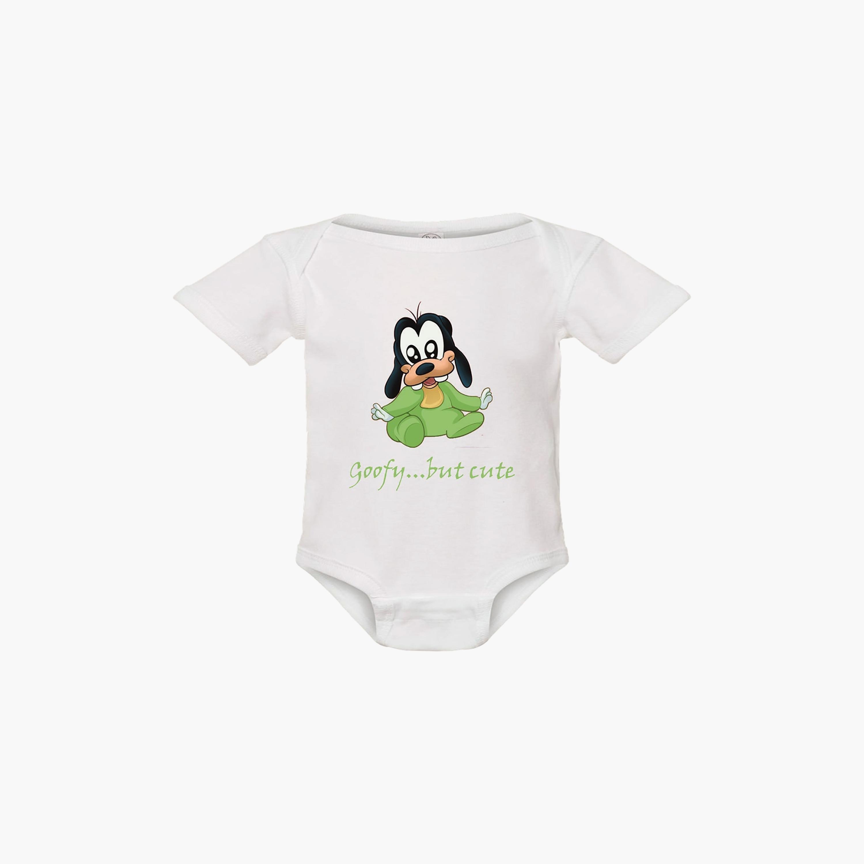 Pikkaboo Goofy Baby Onesie Bodysuit-baby-boys-clothing-bodysuits-image-1