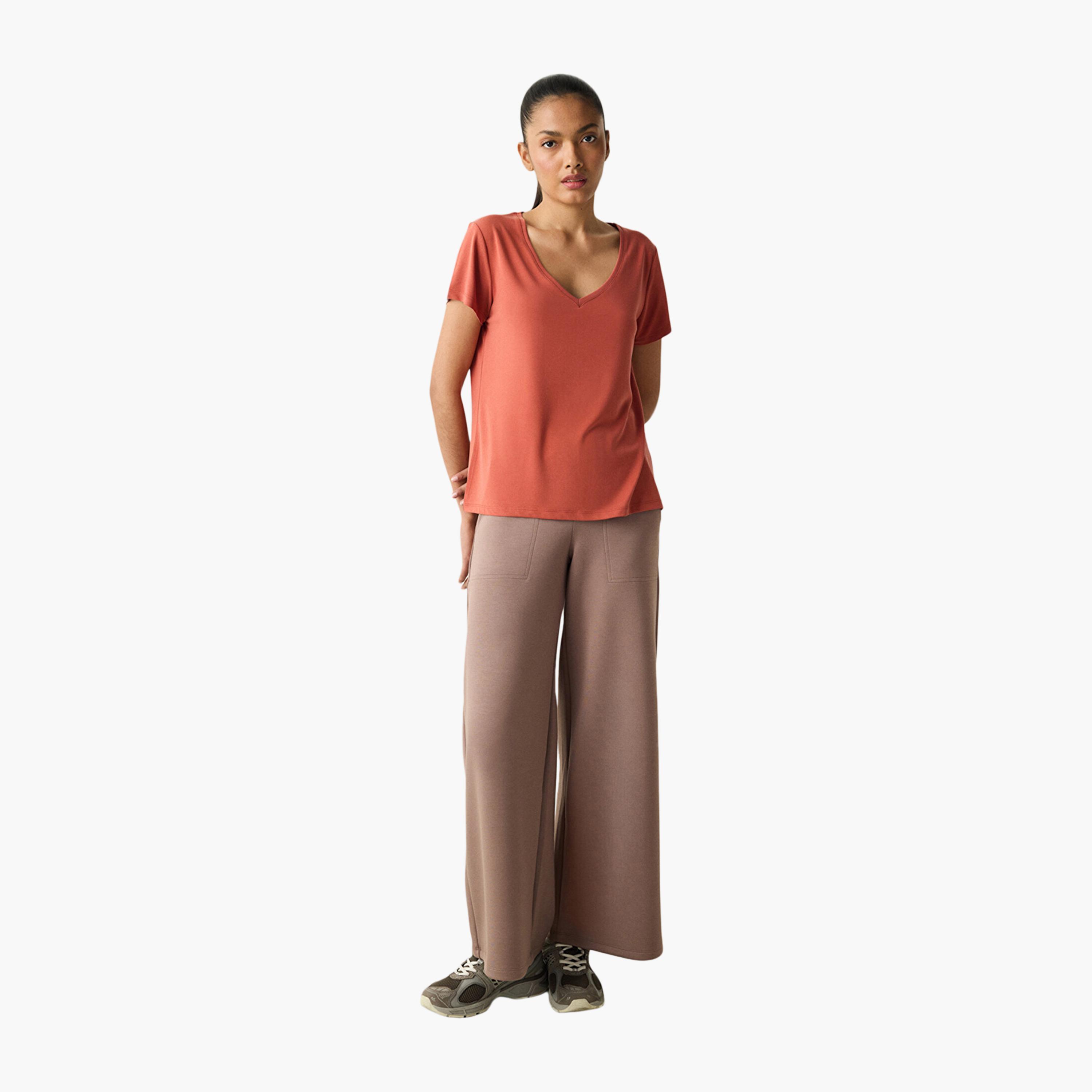 Penti Red Women's T-Shirt-women-clothing-tshirts-image-2