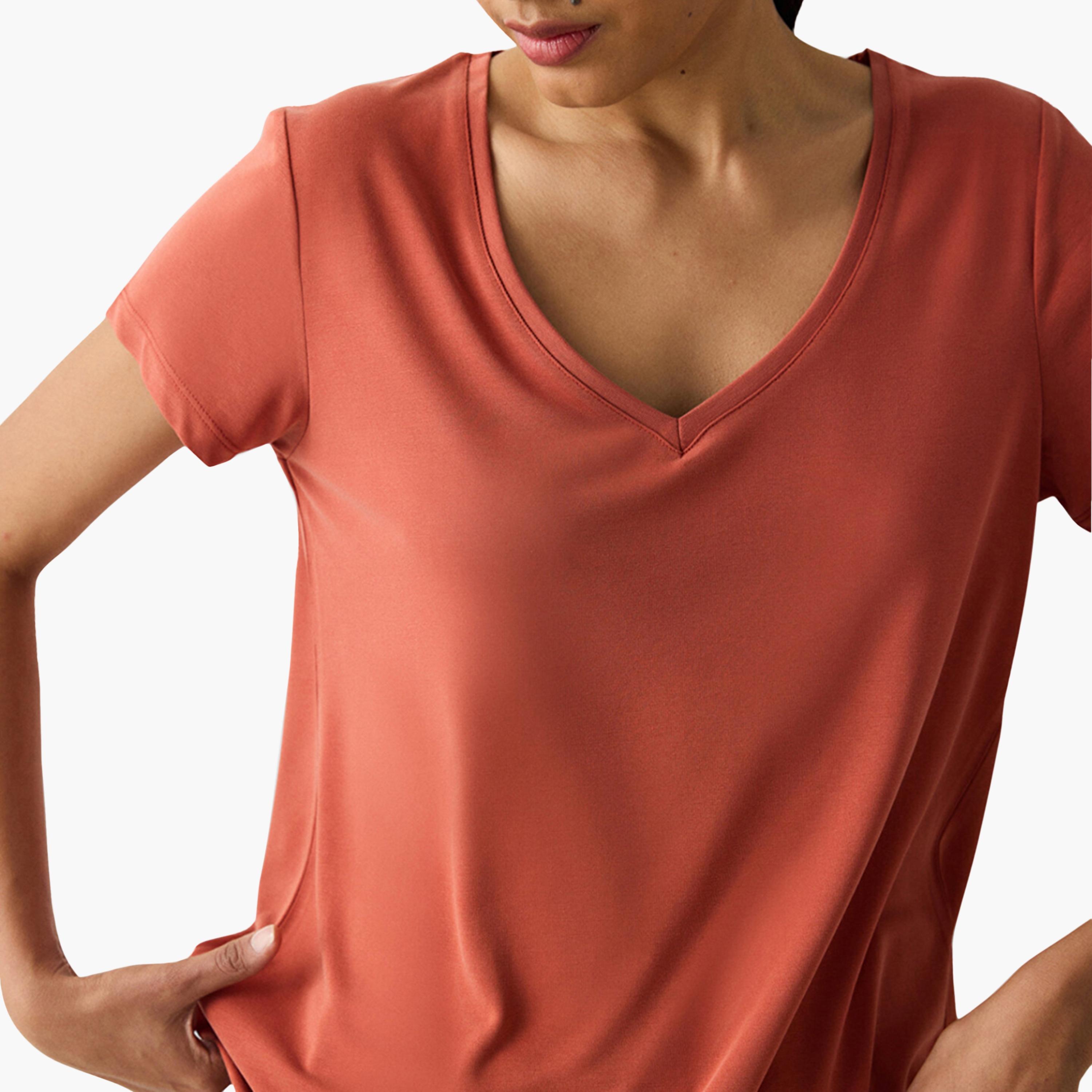 Penti Red Women's T-Shirt-women-clothing-tshirts-image-4