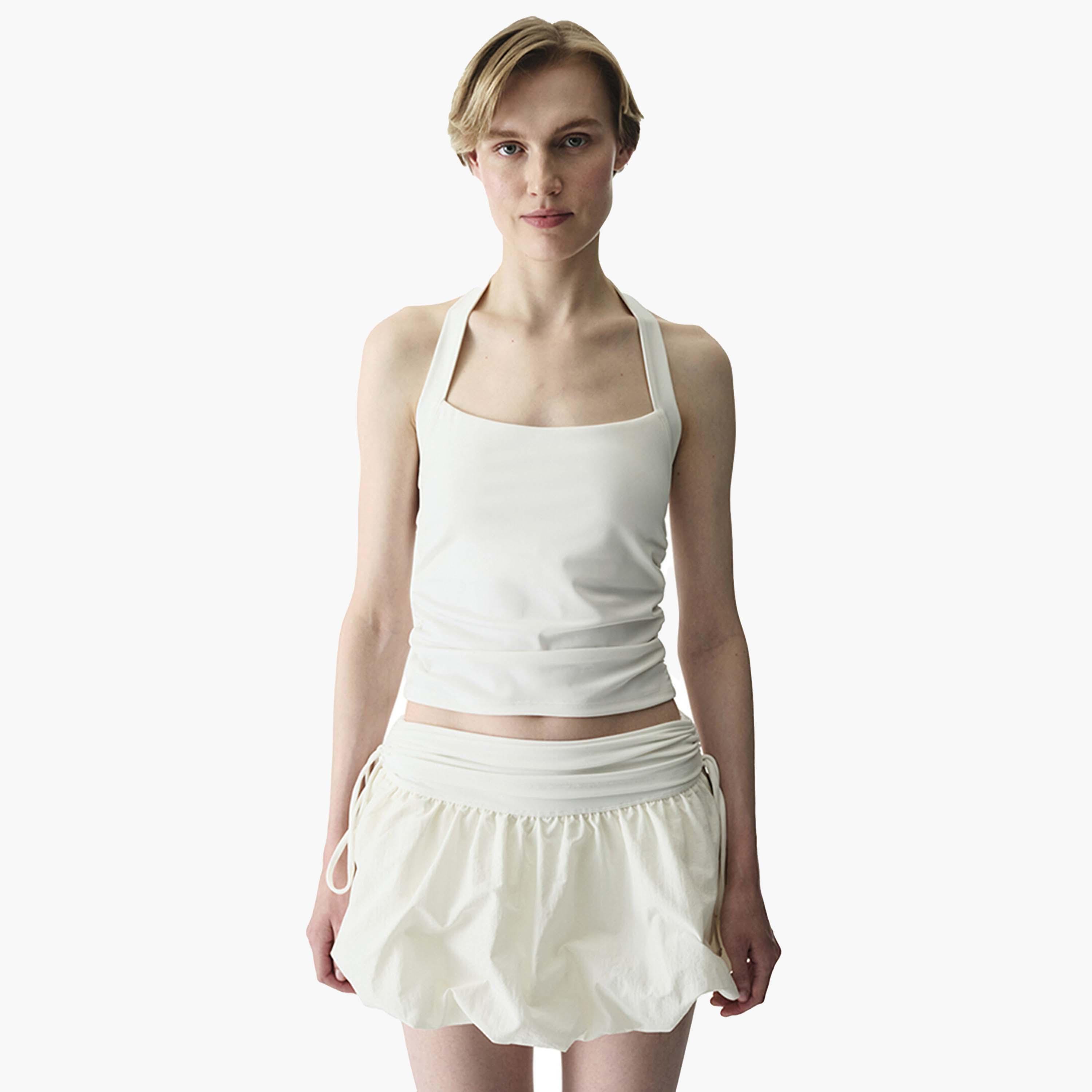 Penti Halter Neck White Women's Tank Top-women-clothing-shirtsandblouses-blouses-image-2
