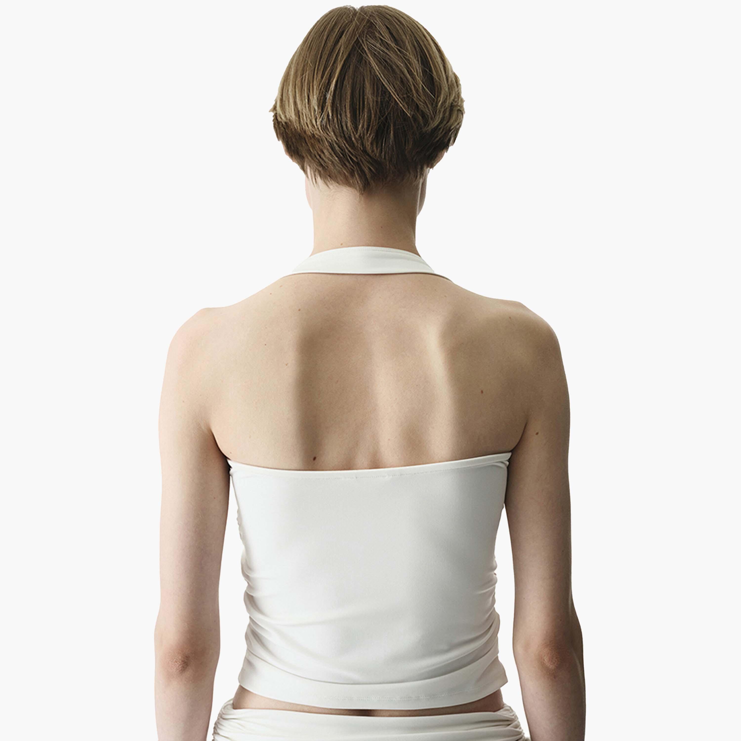 Penti Halter Neck White Women's Tank Top-women-clothing-shirtsandblouses-blouses-image-3