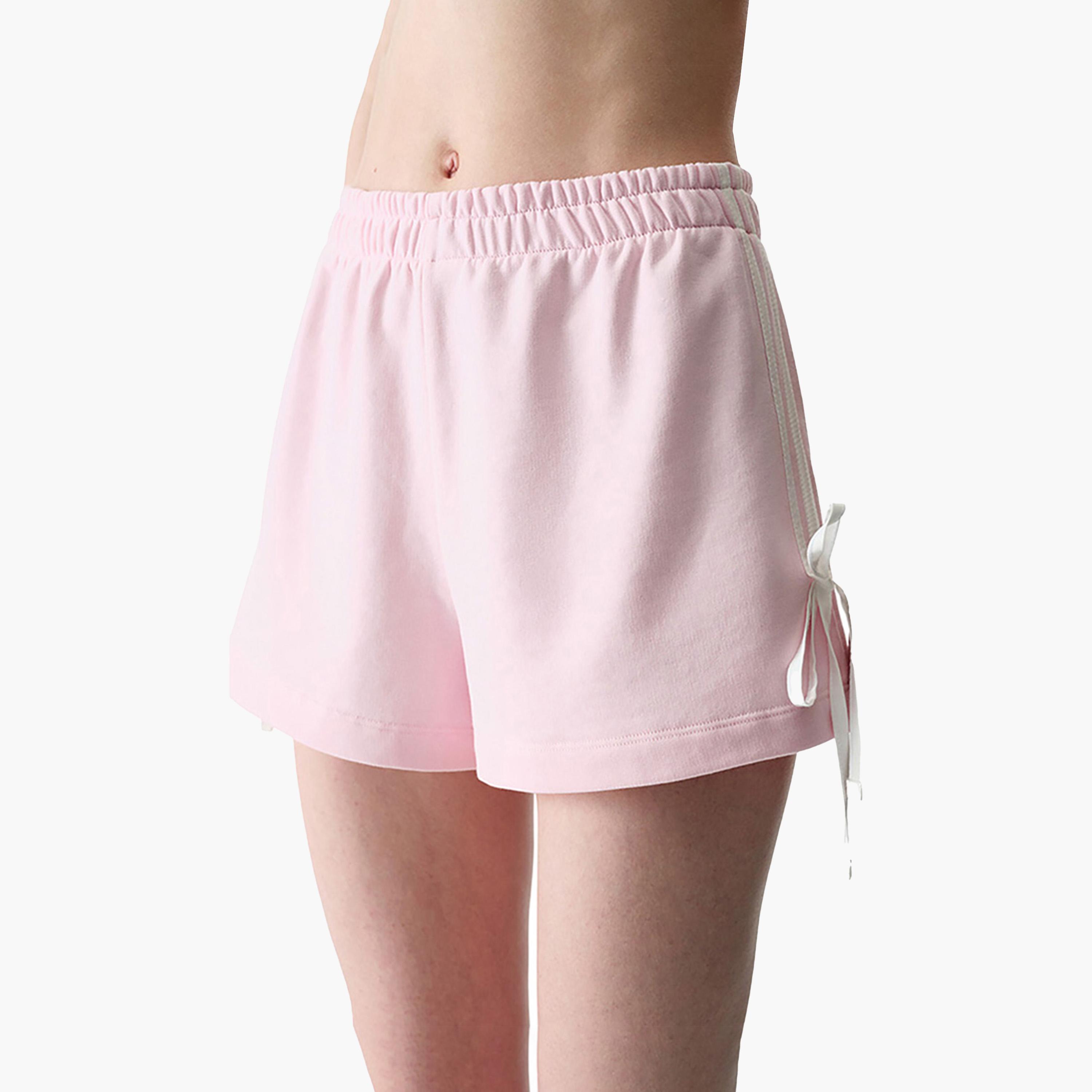 Penti Plain High-Rise Elasticated Waist Women's Shorts-women-clothing-shorts-image-1