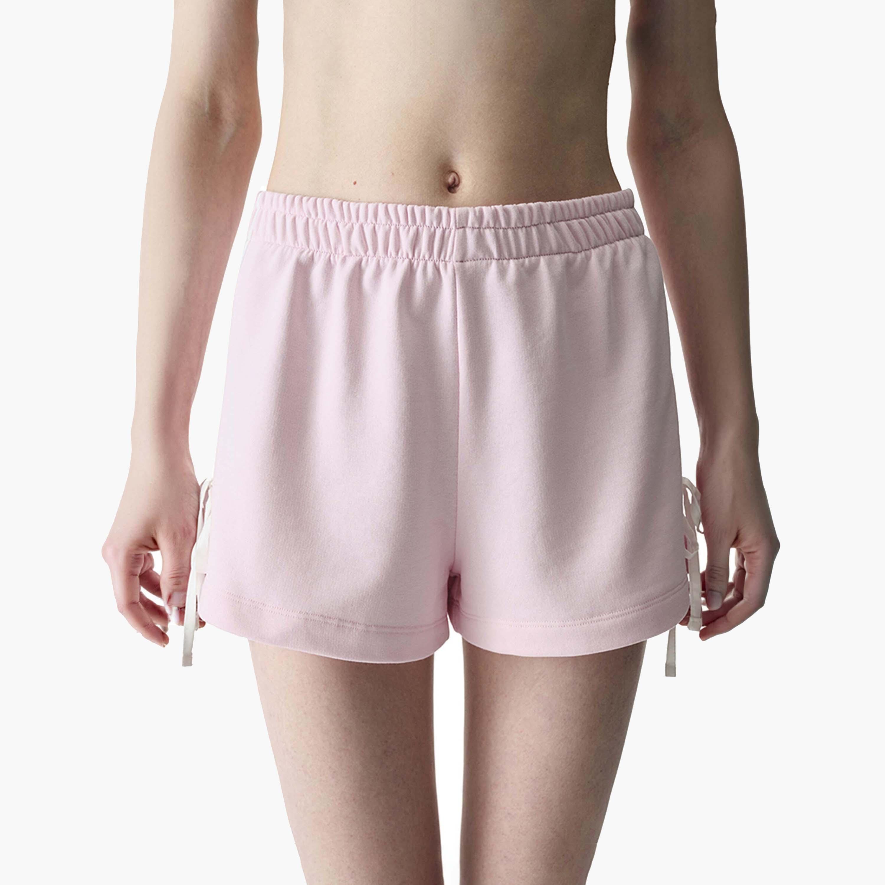 Penti Plain High-Rise Elasticated Waist Women's Shorts-women-clothing-shorts-image-2
