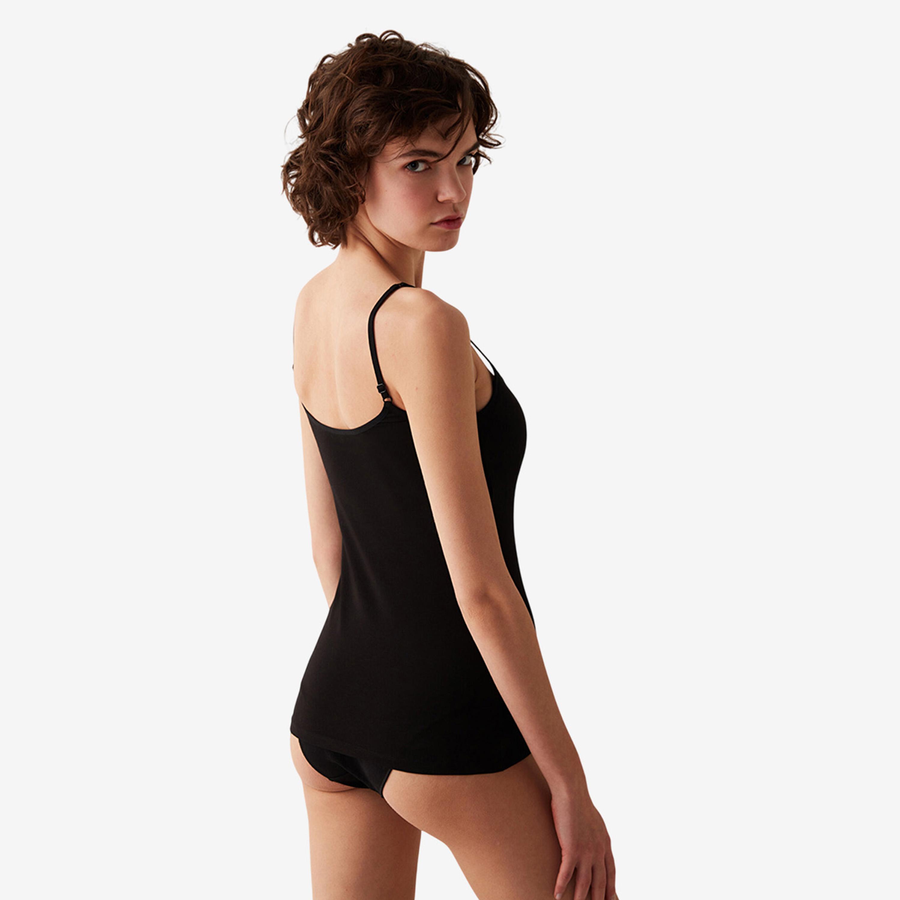 Penti Plain Strappy Sleeveless Women's Camisole-women-clothing-lingerie-camisoles-image-2
