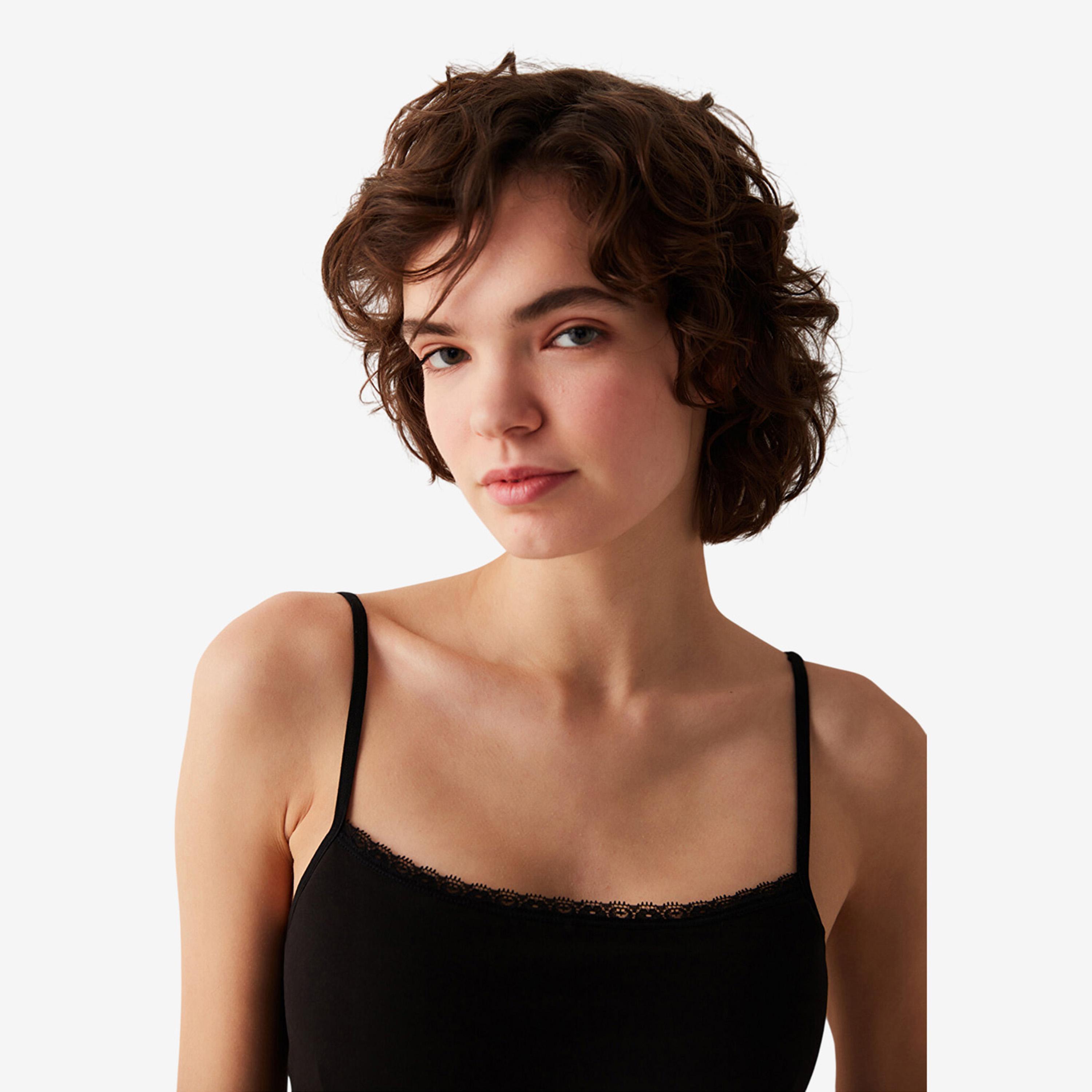 Penti Plain Strappy Sleeveless Women's Camisole-women-clothing-lingerie-camisoles-image-3