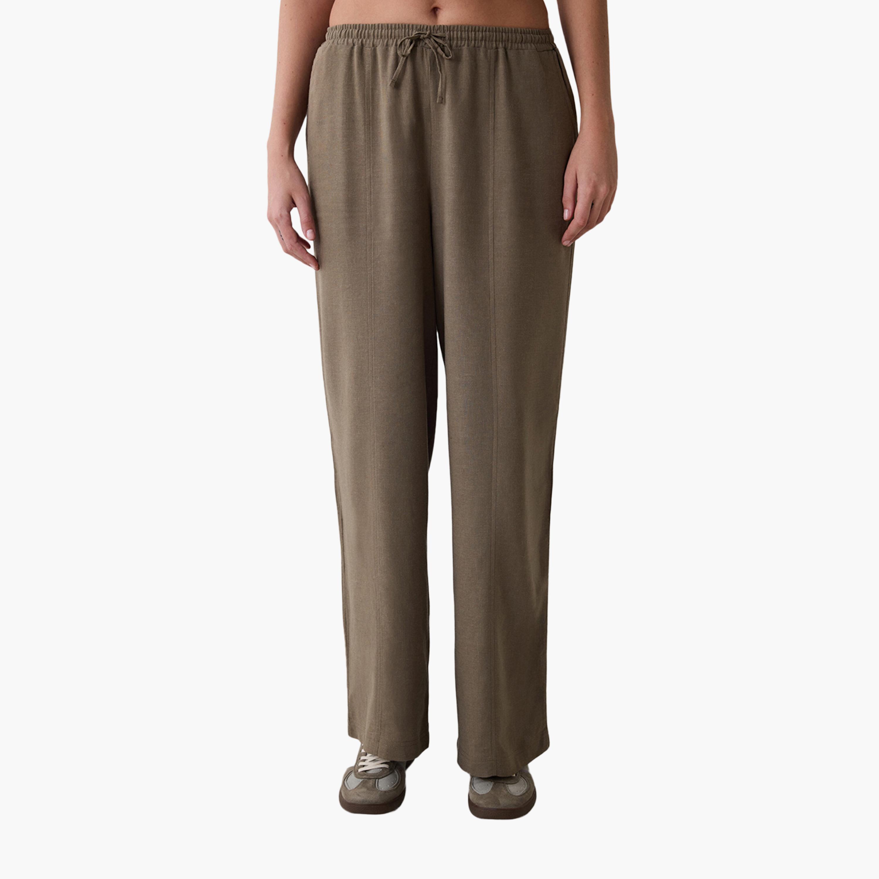 Penti Straight Women's Trousers-women-clothing-bottoms-trousers-image-5