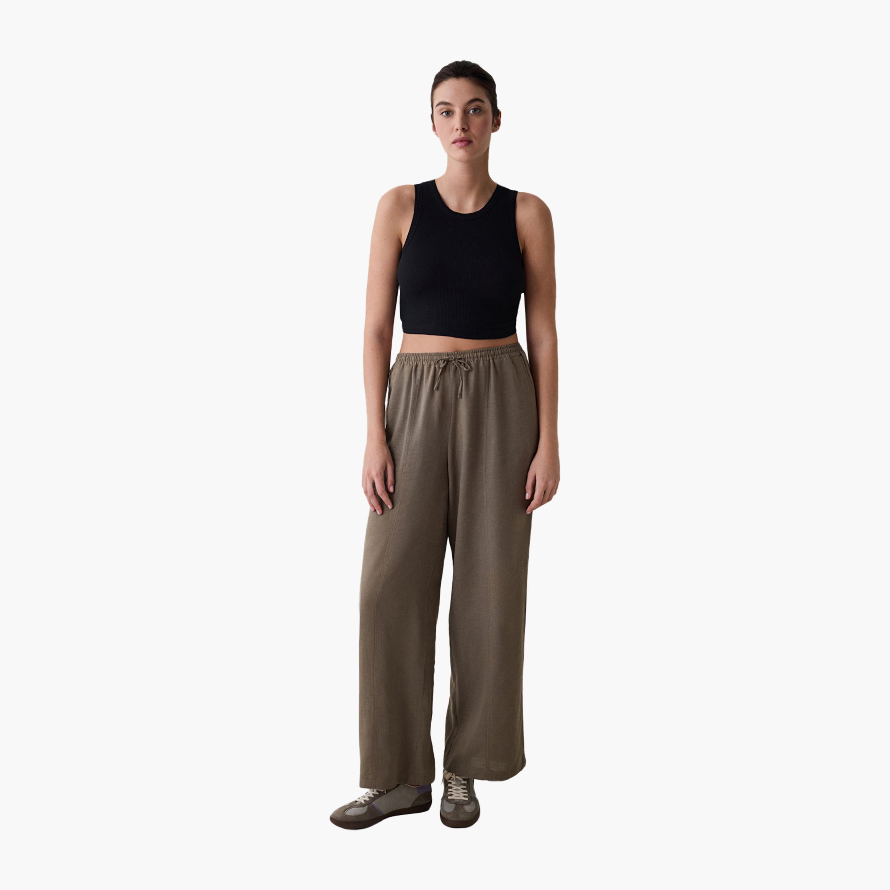 Penti Straight Women's Trousers-women-clothing-bottoms-trousers-image-7