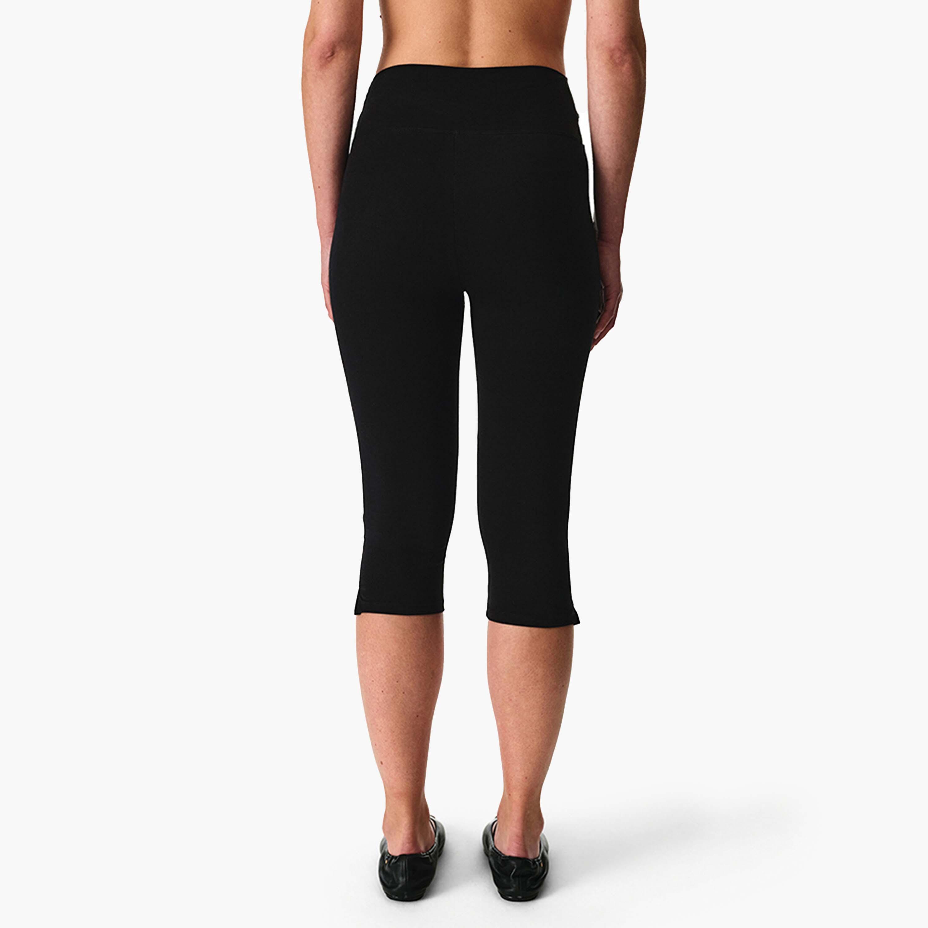 Penti Plain High-Rise Women's Capri Leggings-women-clothing-sportswearandactivewear-bottoms-leggings-image-2