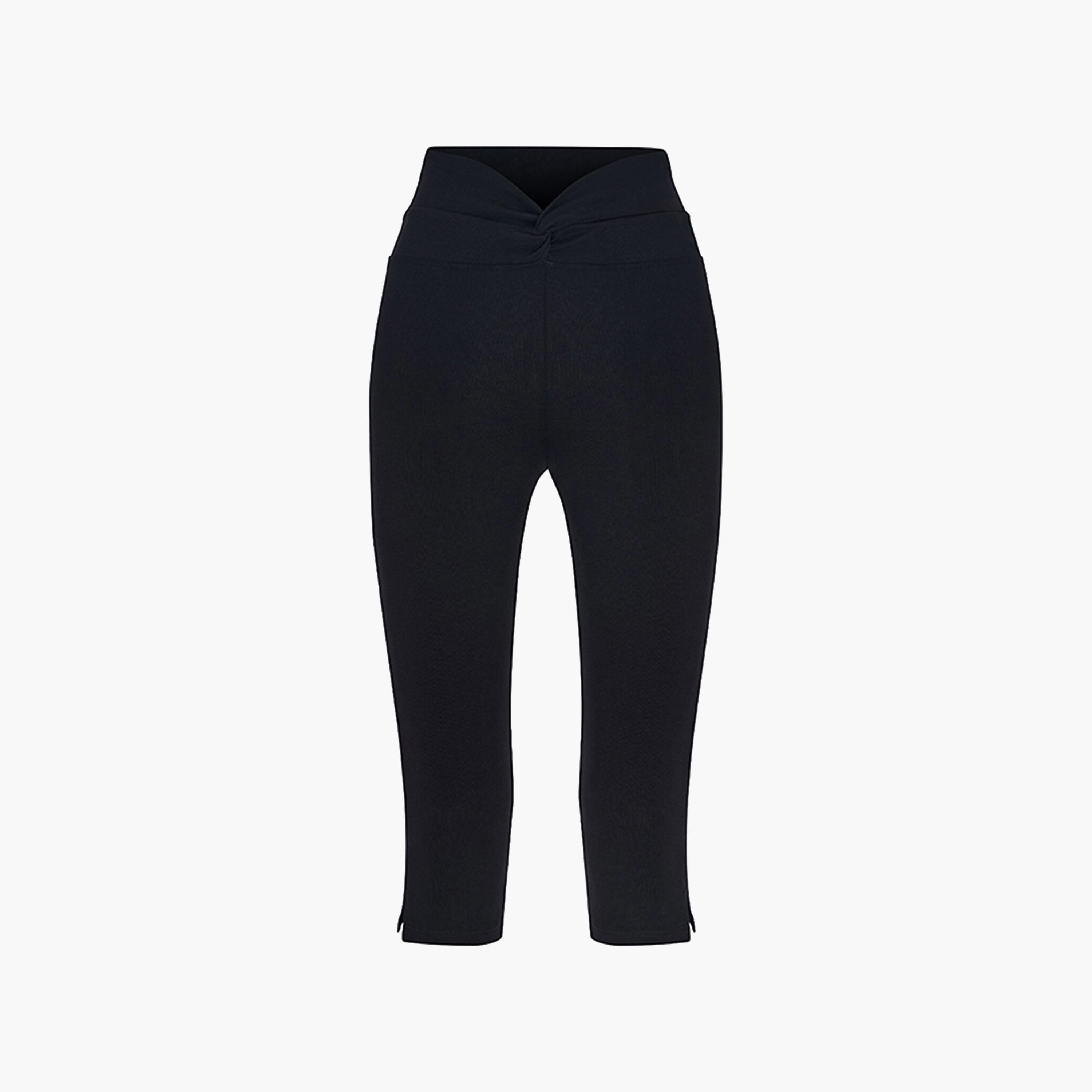 Penti Plain High-Rise Women's Capri Leggings-women-clothing-sportswearandactivewear-bottoms-leggings-image-4
