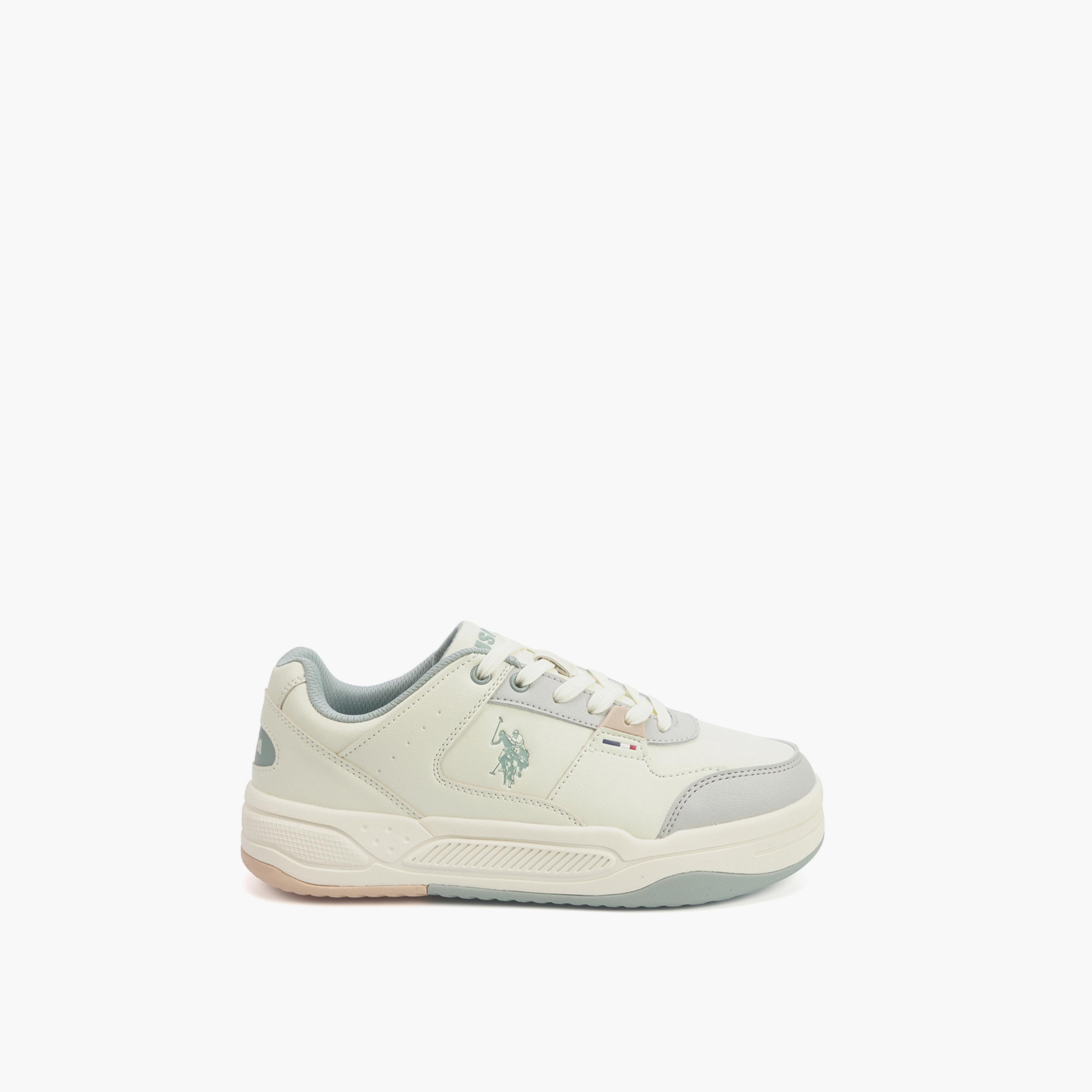 U.S. Polo Assn Women's Lace-Up Low Ankle Sneakers | PHILI-GLB-5PR-WOMEN-OD-women-shoes-sneakers-image-2