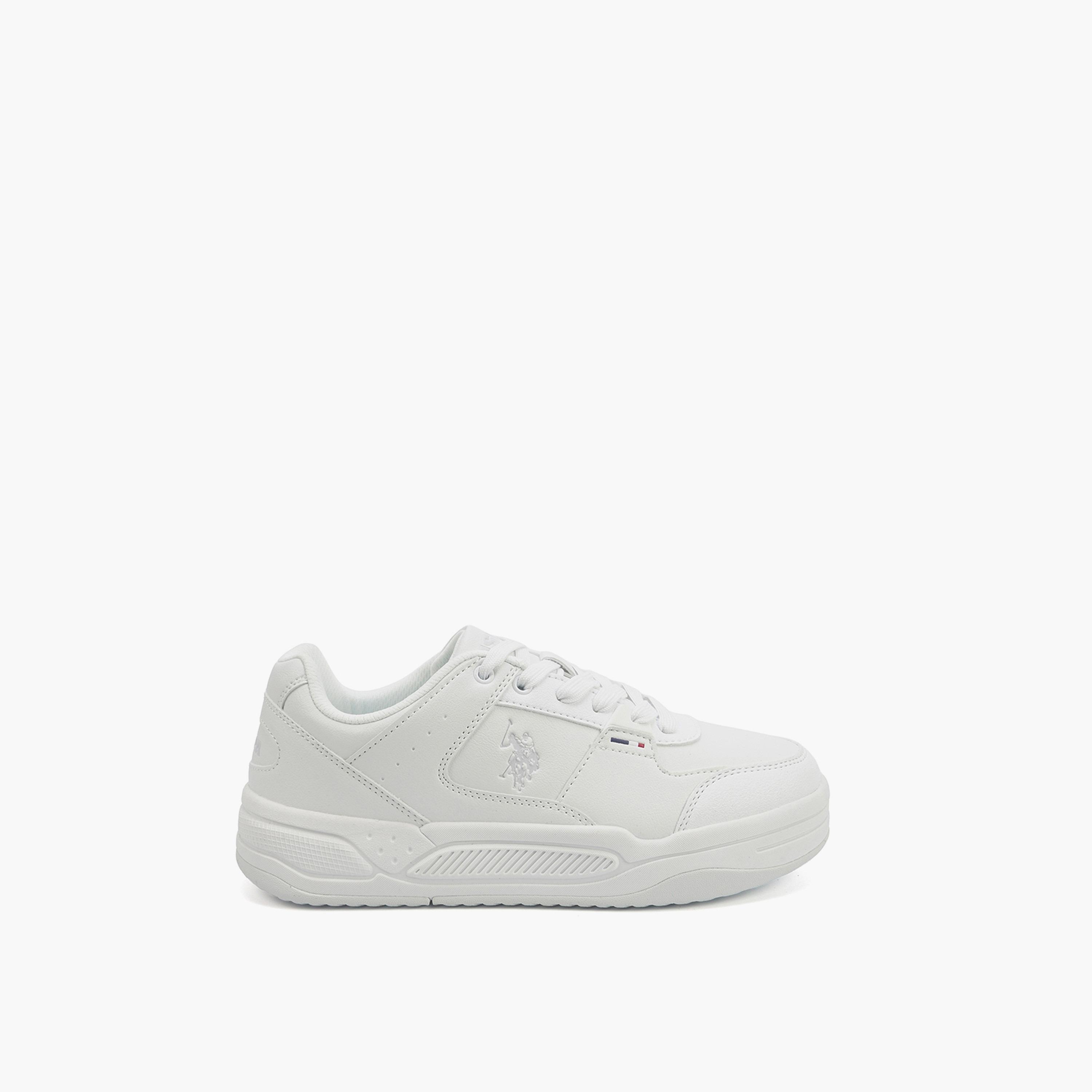 U.S. Polo Assn Women's Lace-Up Low Ankle Sneakers | PHILI-GLB-5PR-WOMEN-OD-women-shoes-sneakers-image-2