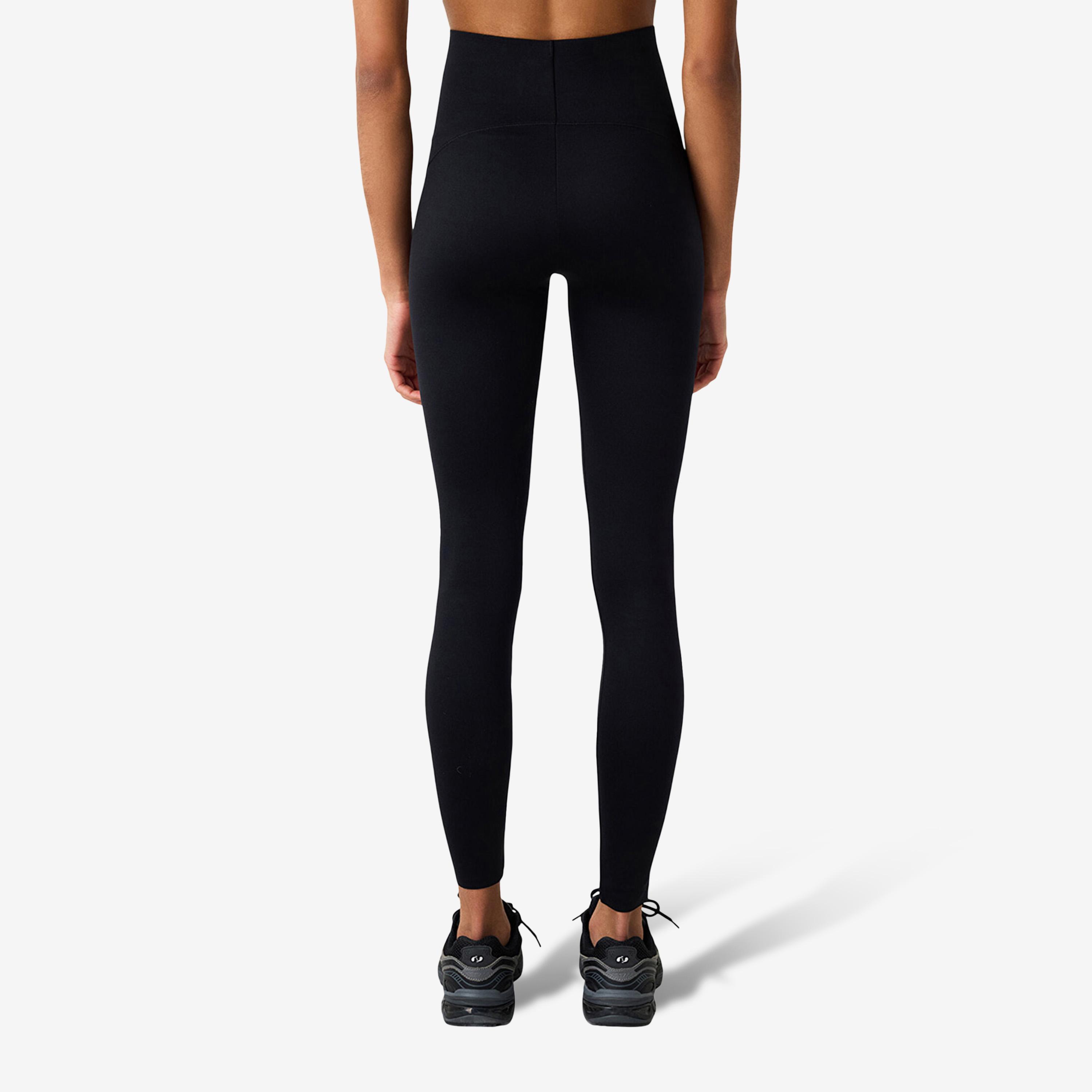 بنطال ضيق (ليجن) حريمي سادة بخصر مطاطي مرتفع من بينتي-women-clothing-bottoms-leggings-image-3