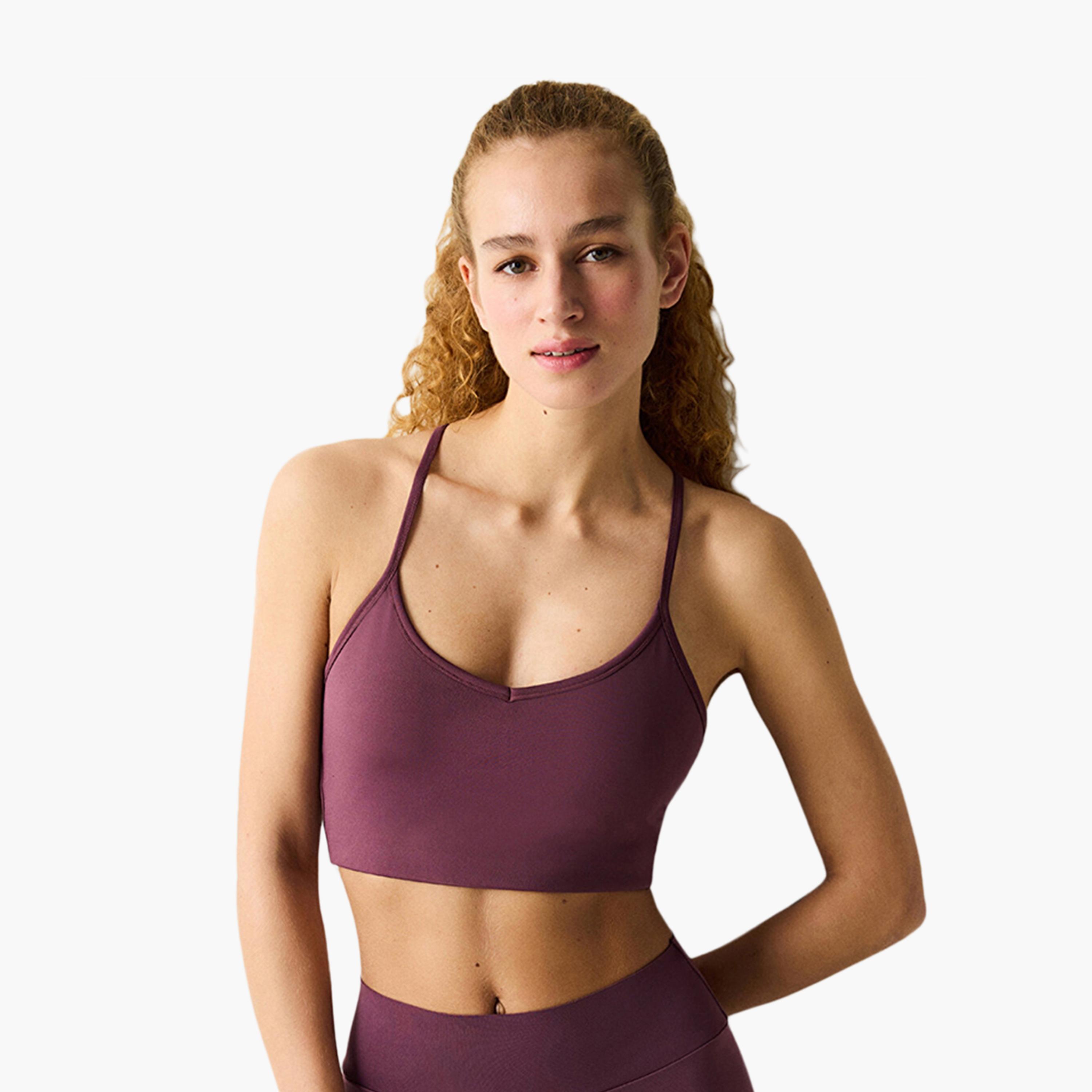 Penti Purple Non-Wired High Support Padded Women's Sports Bra-women-clothing-lingerie-bras-image-1