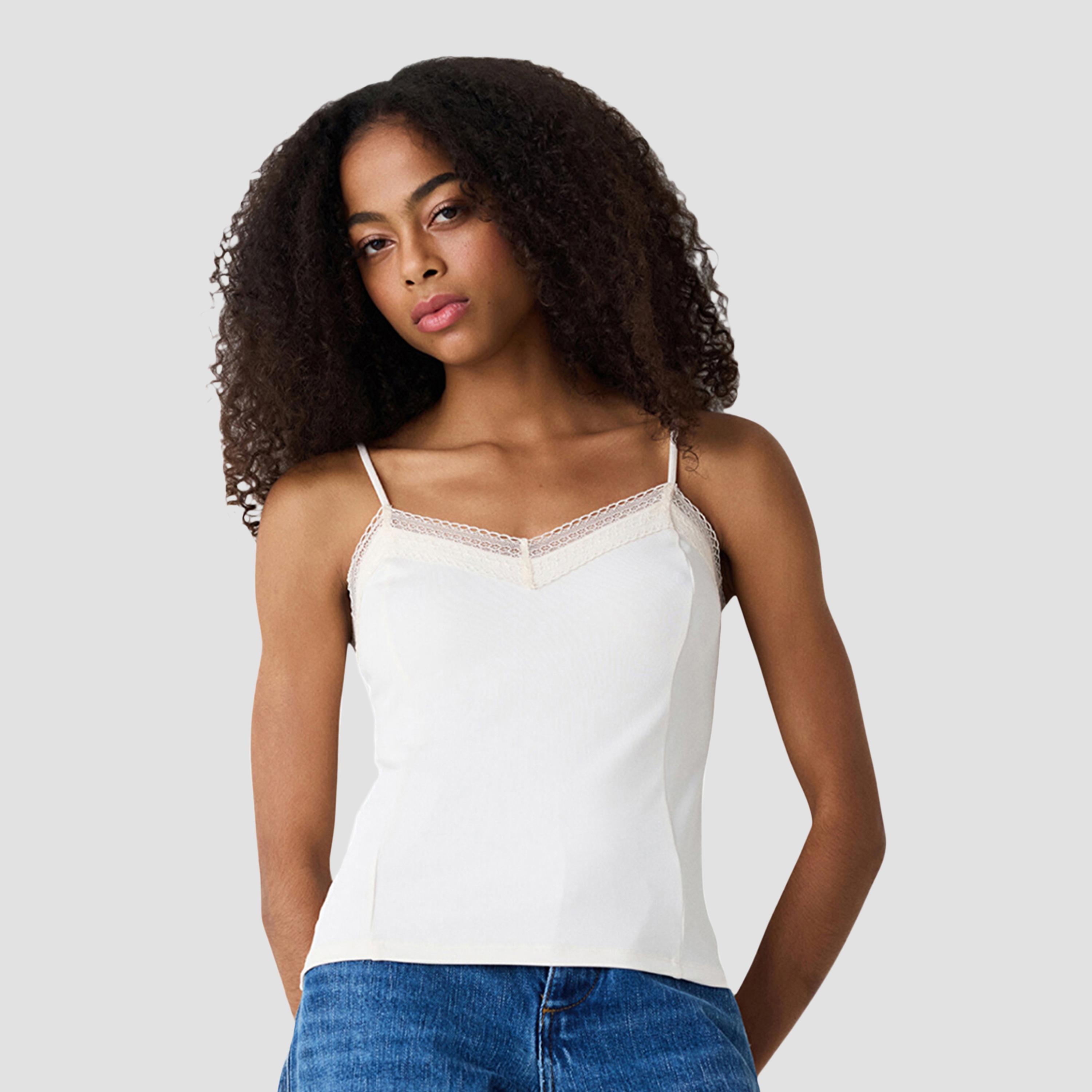 Penti Plain Strappy Sleeveless Women's Camisole-women-clothing-lingerie-camisoles-image-1