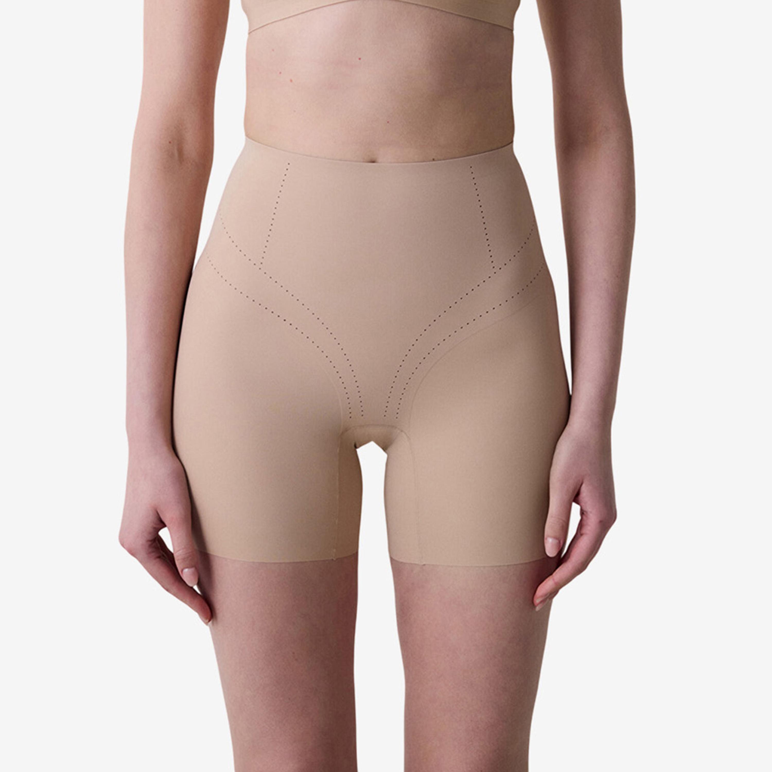 مشد حريمي (شيبوير) بتغطية كاملة موديل لايت شورت باللون البيج من بينتي-women-clothing-lingerie-shapewear-image-1