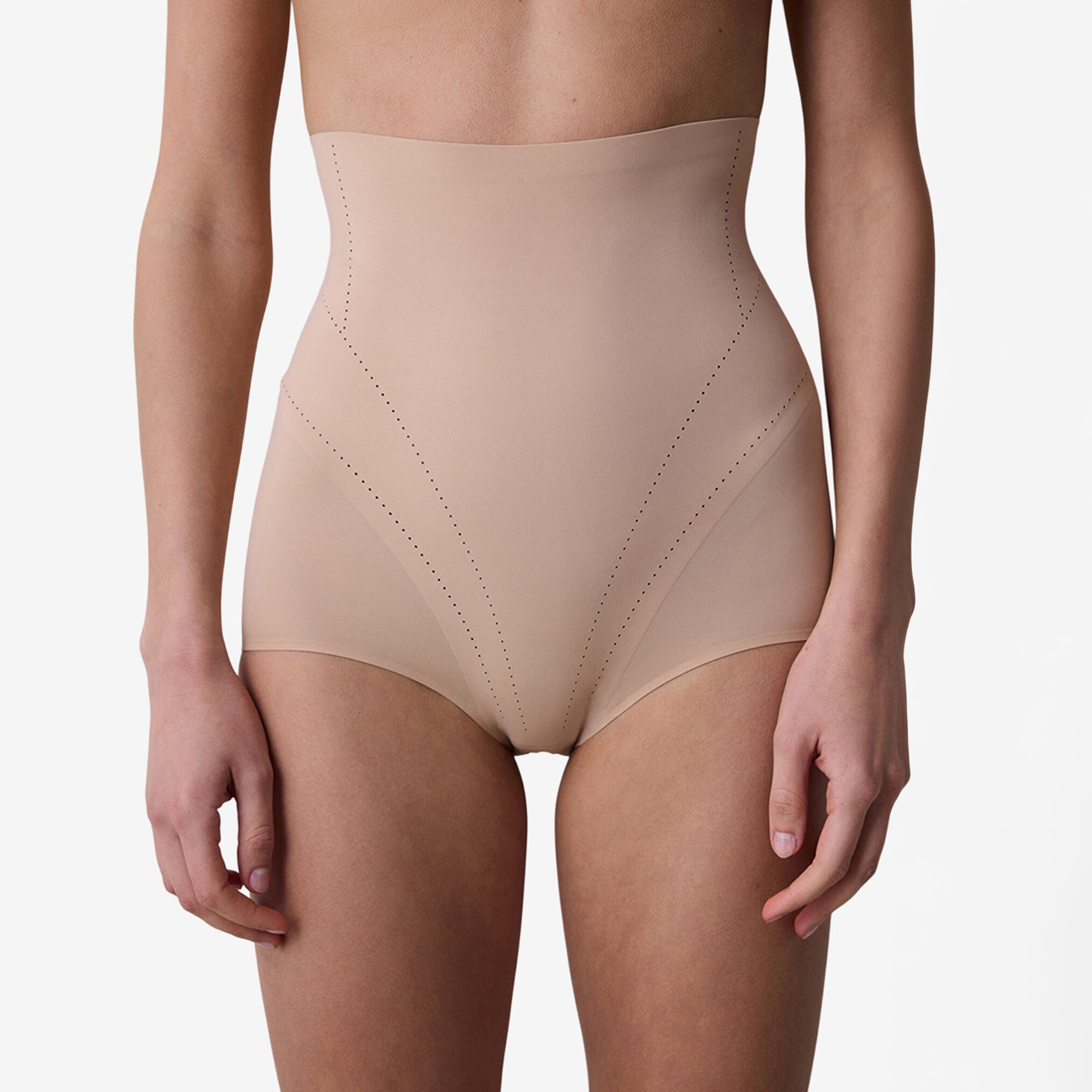 مشد حريمي (شيبوير) بتغطية كاملة موديل لايت سليب باللون البيج من بينتي-women-clothing-lingerie-shapewear-image-1