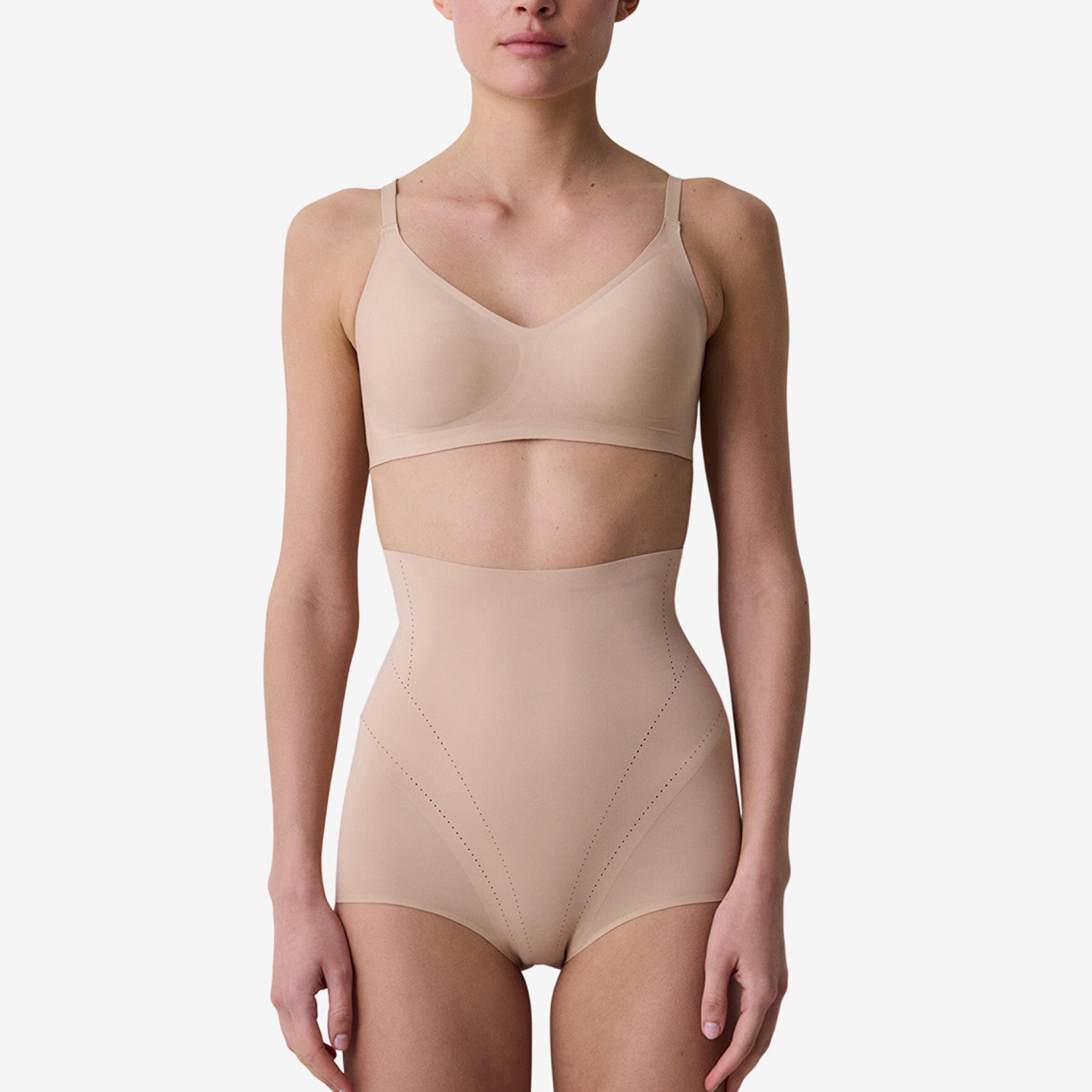 مشد حريمي (شيبوير) بتغطية كاملة موديل لايت سليب باللون البيج من بينتي-women-clothing-lingerie-shapewear-image-2