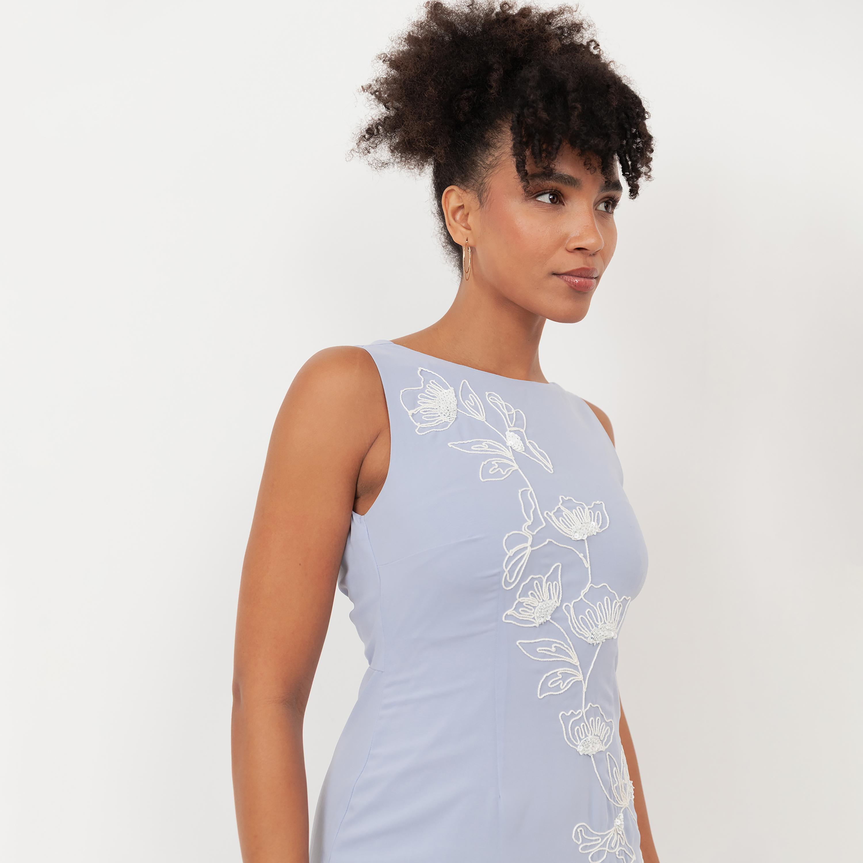 Maya Deluxe Floral Embroidered Georgette Women's Maxi Dress-women-clothing-dresses-image-11