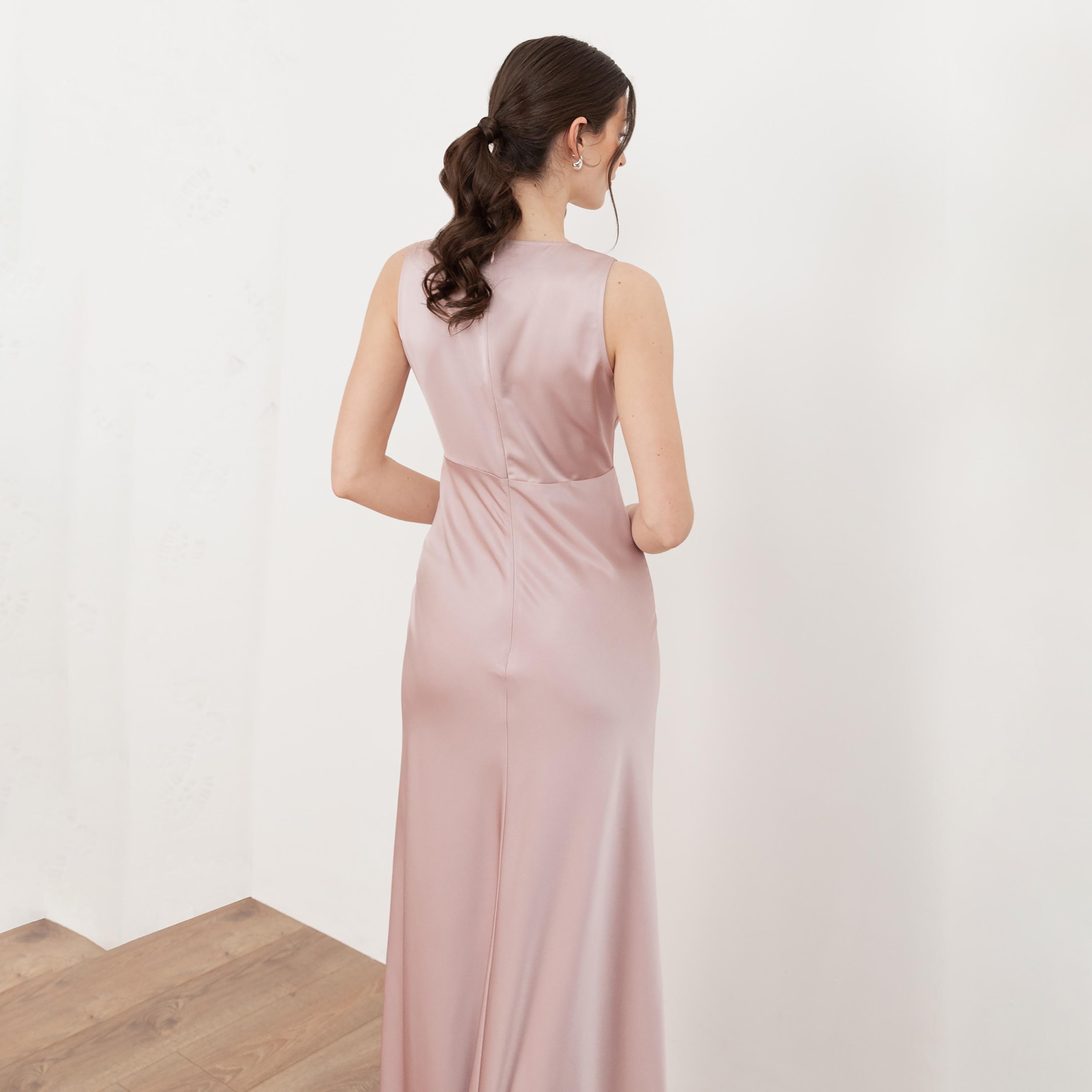 Maya Deluxe Satin Women's Evening Maxi Dress-women-clothing-dresses-image-6