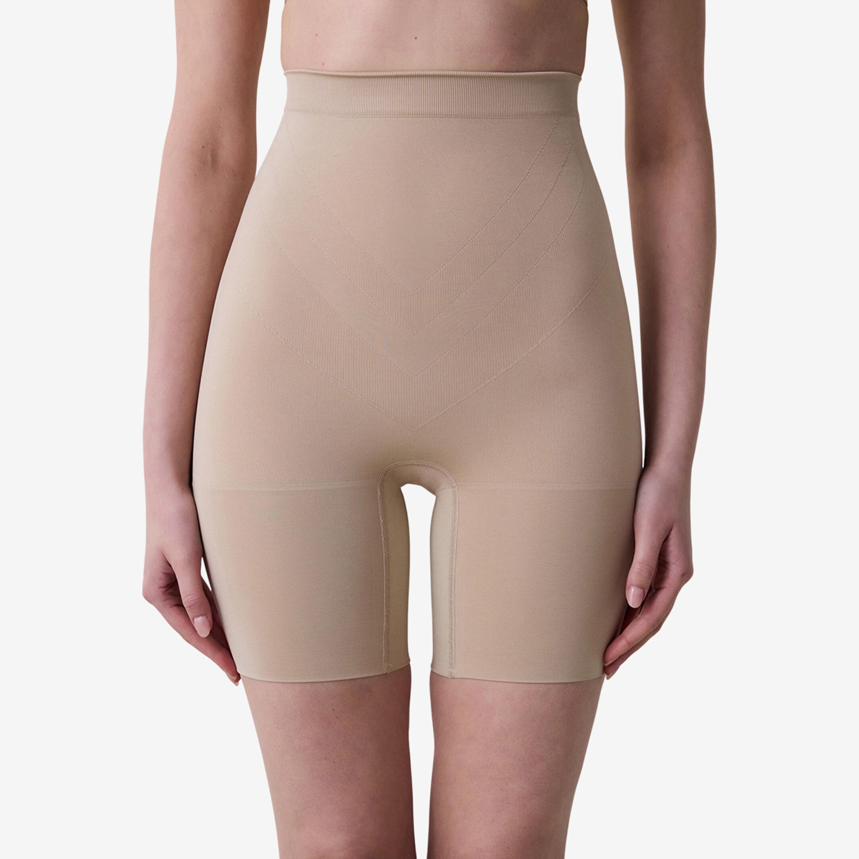 مشد حريمي (شيبوير) بدون خياطة بتغطية كاملة موديل سيملس سكين من بينتي-women-clothing-lingerie-shapewear-image-1