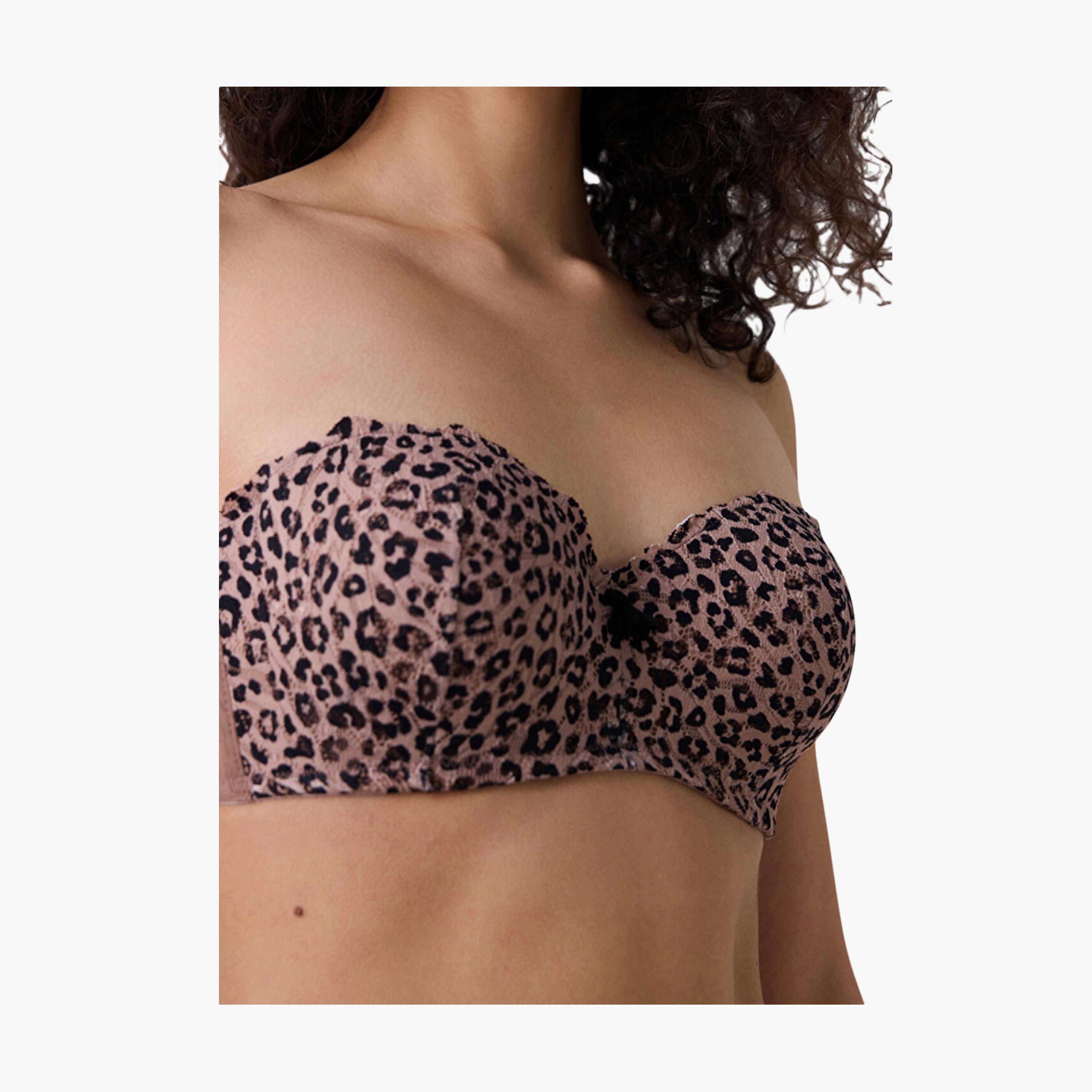 Penti Lotus Brown Wired Medium Support Padded Women's Multiway Bra-women-clothing-lingerie-bras-image-2
