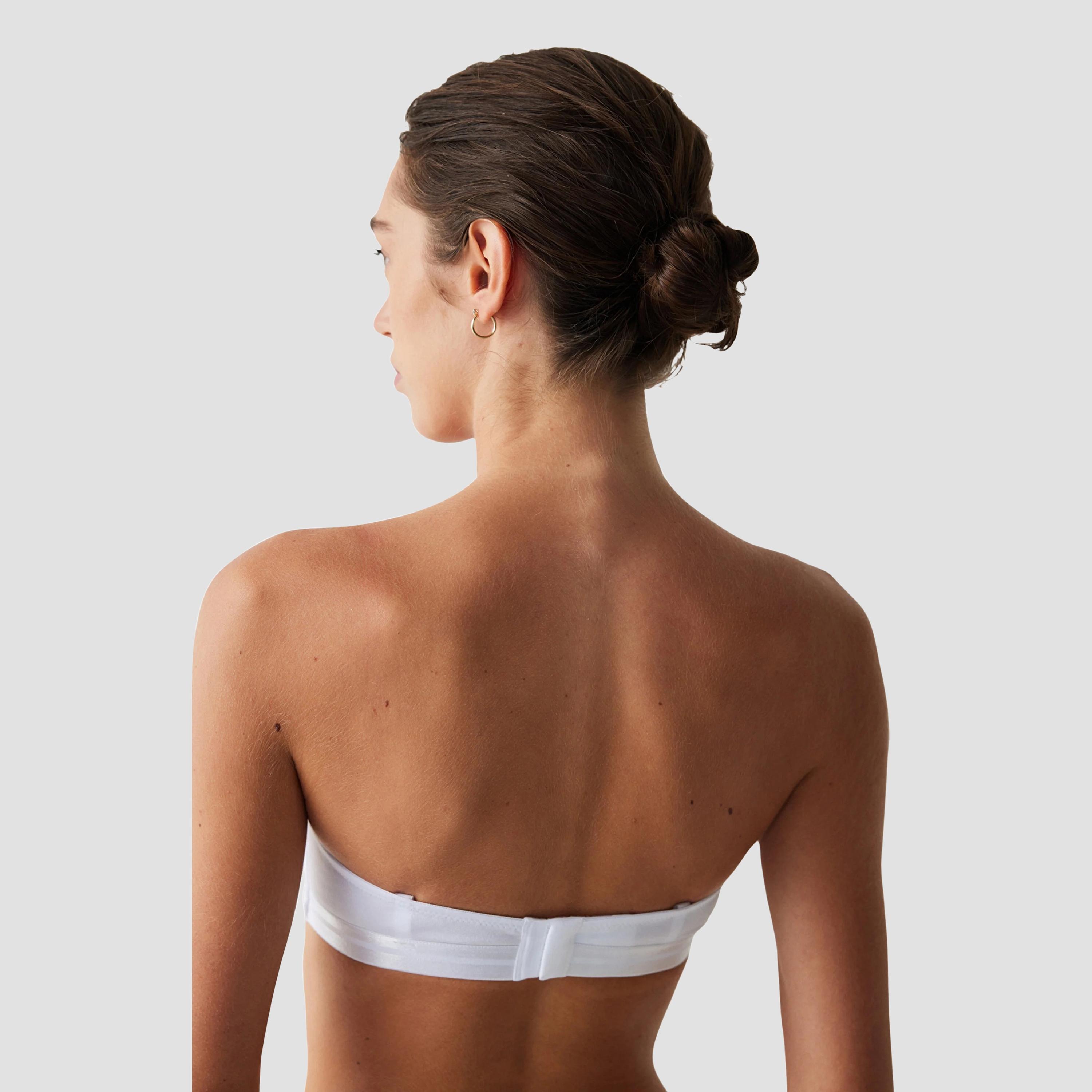 Penti Angelina Sutyen White Wired Medium Support Padded Women's Multiway Bra-women-clothing-lingerie-bras-image-4