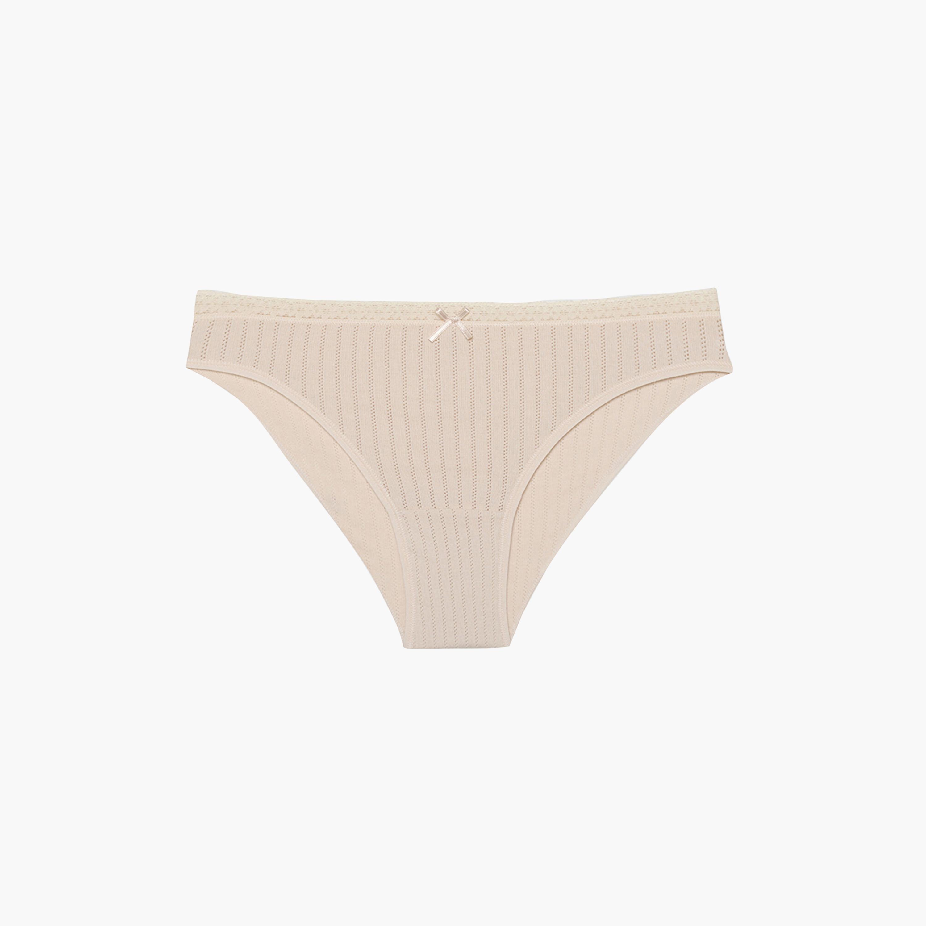Penti Pack of 3 Woody Multicolour Cotton Medium Coverage Women's Bikini Panty-women-clothing-lingerie-panties-image-4