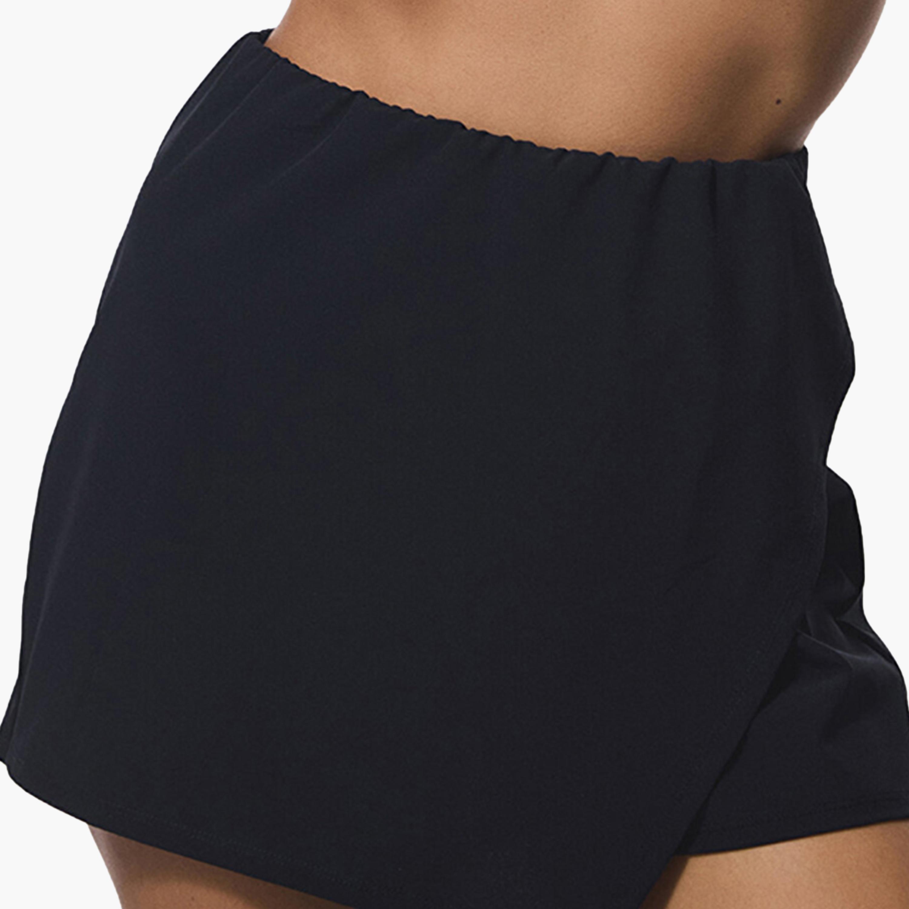 Penti Black Plain Women's Swim Shorts-women-clothing-swimandbeach-beachwear-image-3