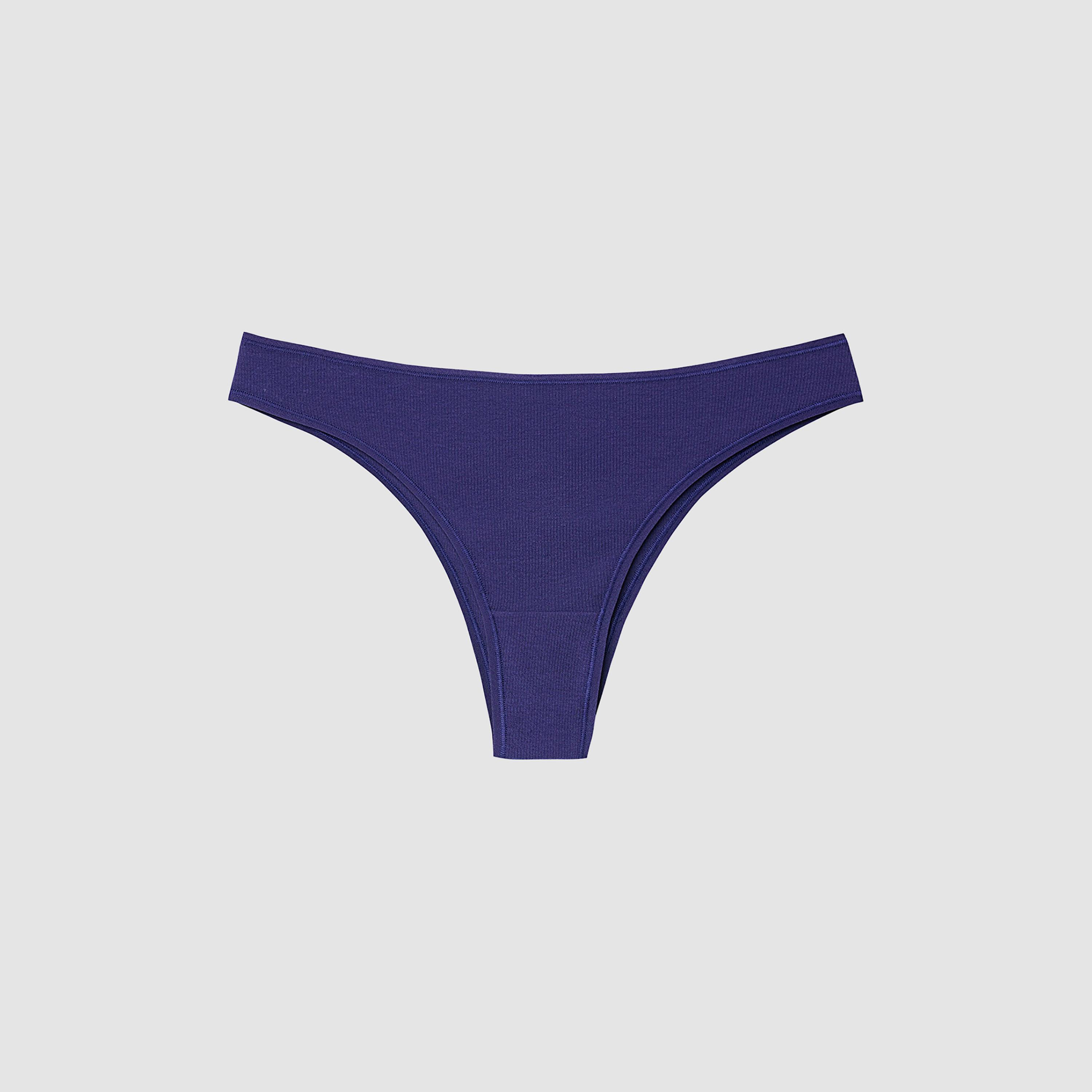 Penti Pack of 5 Wild One Multicolor Plain & Printed Low Coverage Women's Brazilian Panties-women-clothing-lingerie-panties-image-8