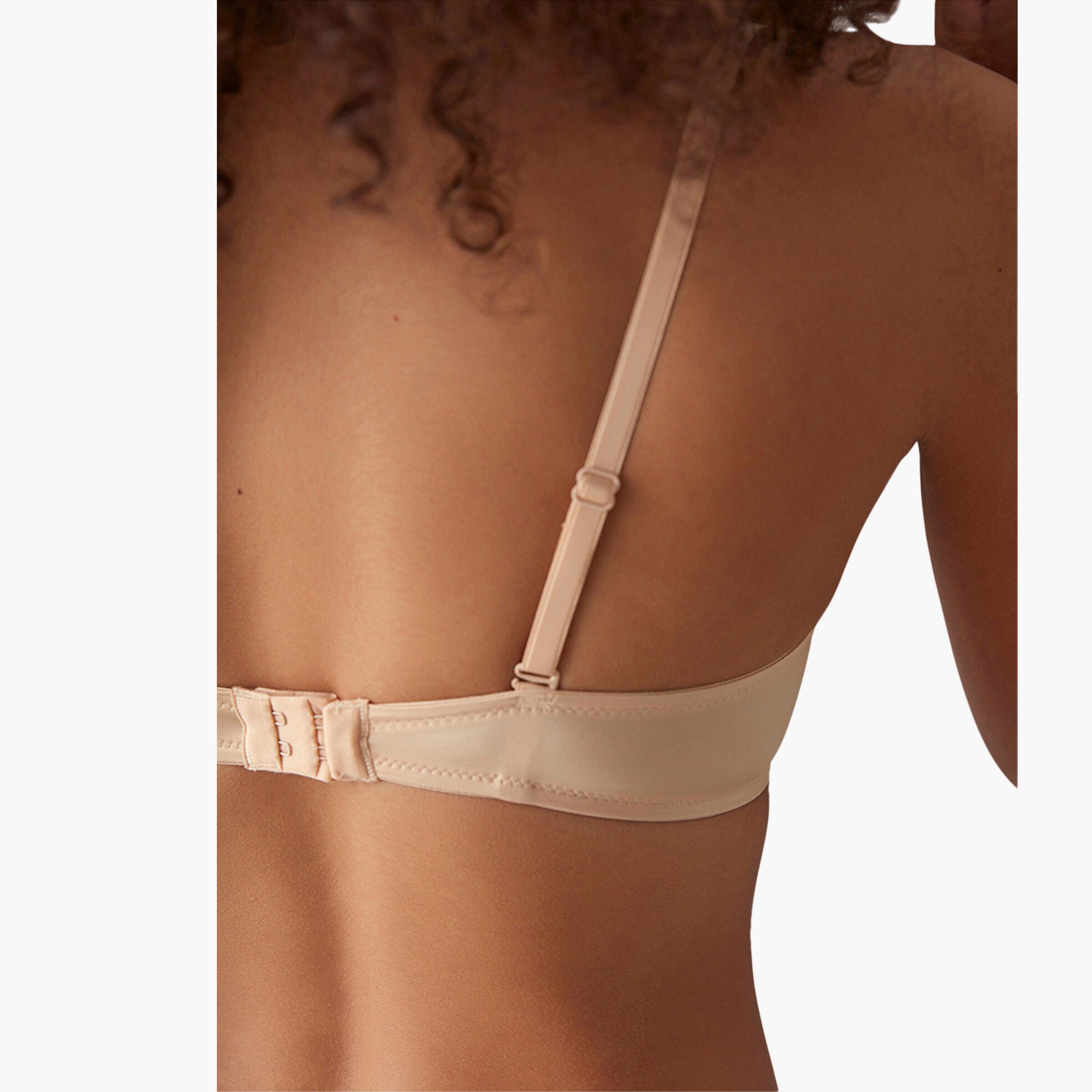 Penti Wowbra Sutyen Beige Wired Medium Support Padded Women's Push-Up Bra-women-clothing-lingerie-bras-image-2