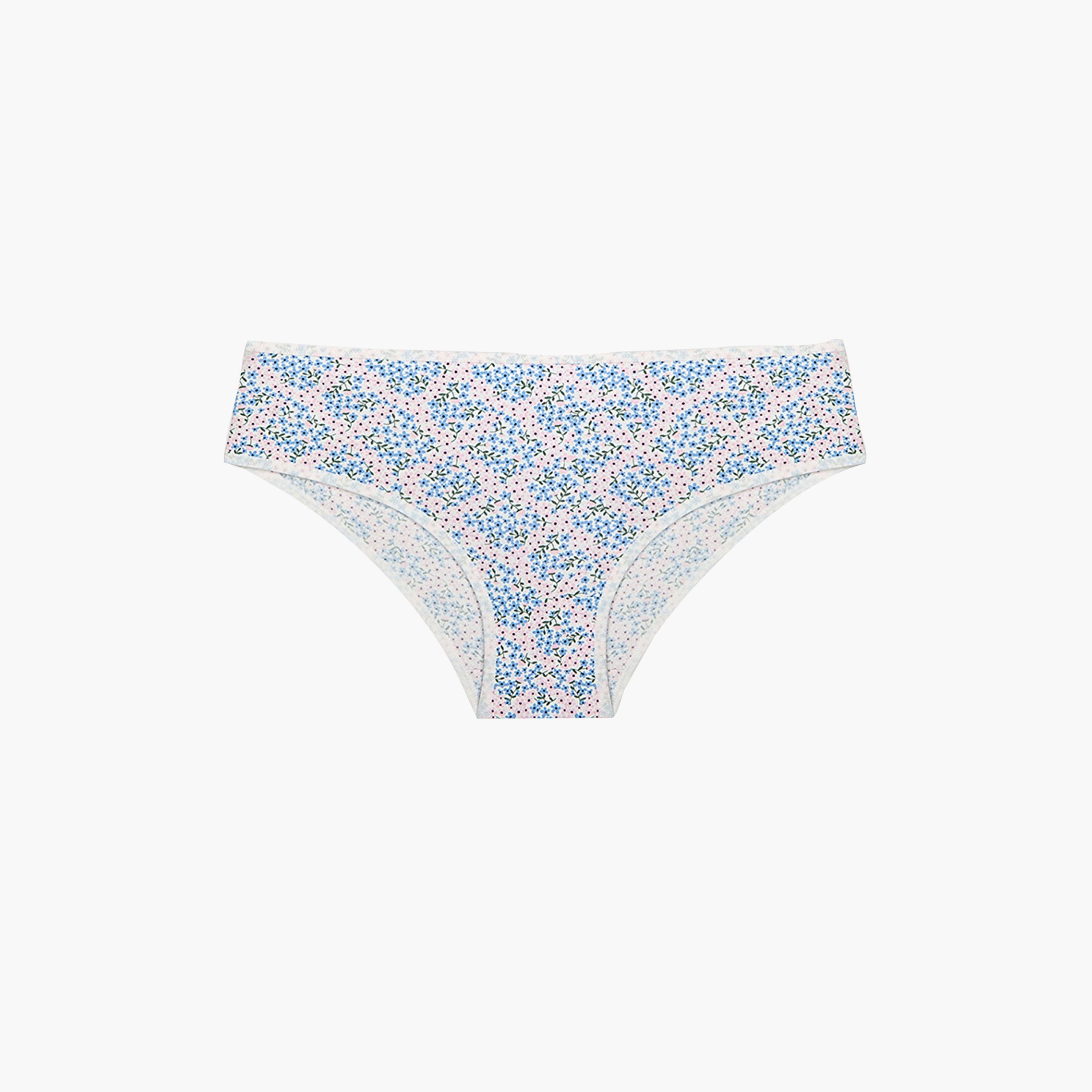 مجموعة من 3 قطع بيكيني نسائية متوسطة التغطية متعددة الألوان سويت بوكيه من بينتي-women-clothing-lingerie-panties-image-4
