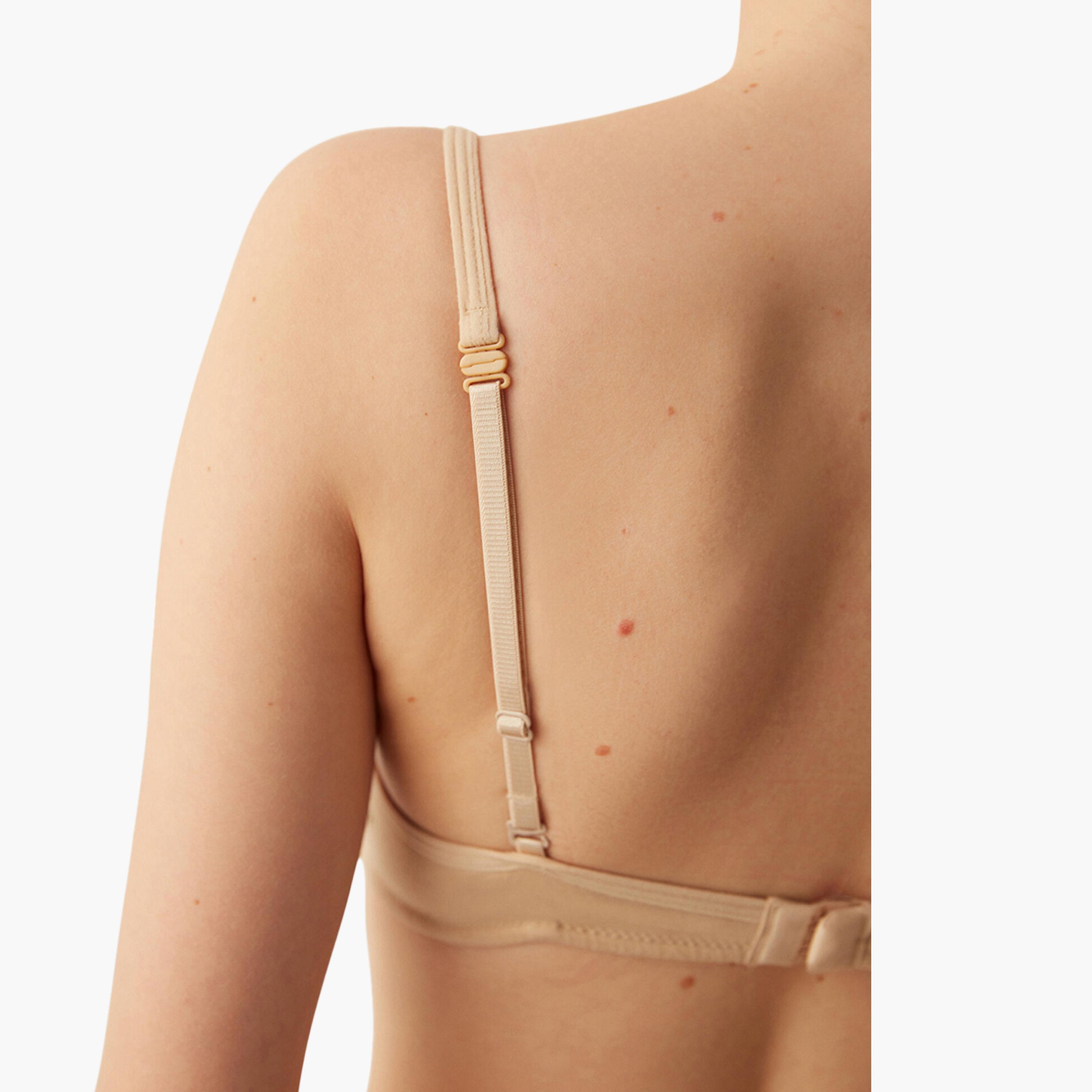 Penti Flex Sutyen Non-Wired Light Support Padded Women's Plunge Bra-women-clothing-lingerie-bras-image-3