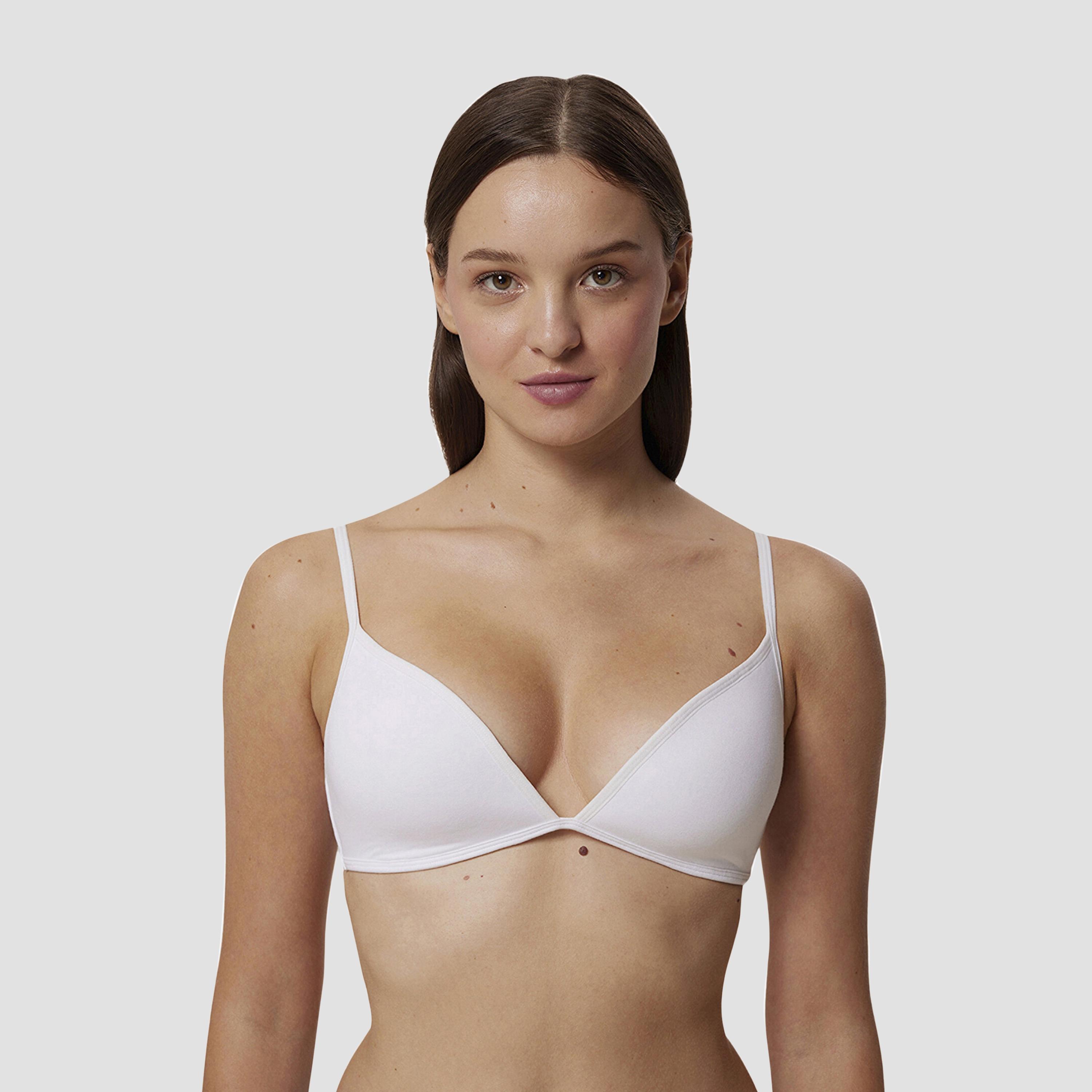 Penti Flex Sutyen Non-Wired Light Support Padded Women's Plunge Bra-women-clothing-lingerie-bras-image-1