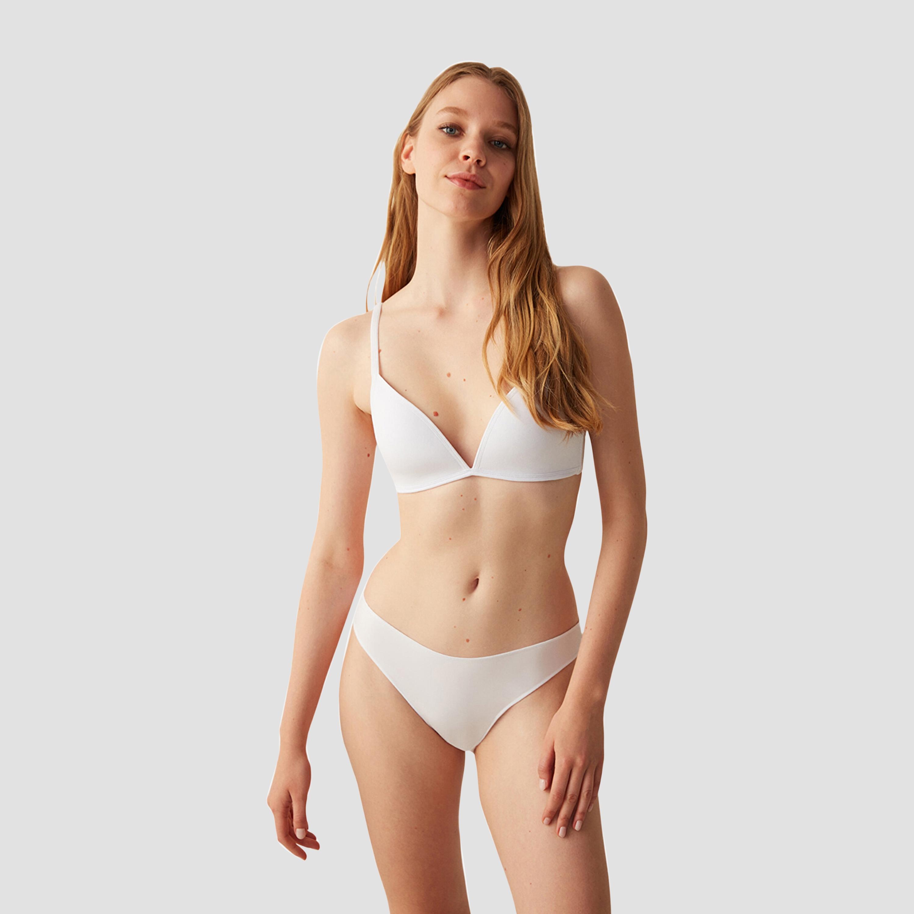 Penti Flex Sutyen Non-Wired Light Support Padded Women's Plunge Bra-women-clothing-lingerie-bras-image-3