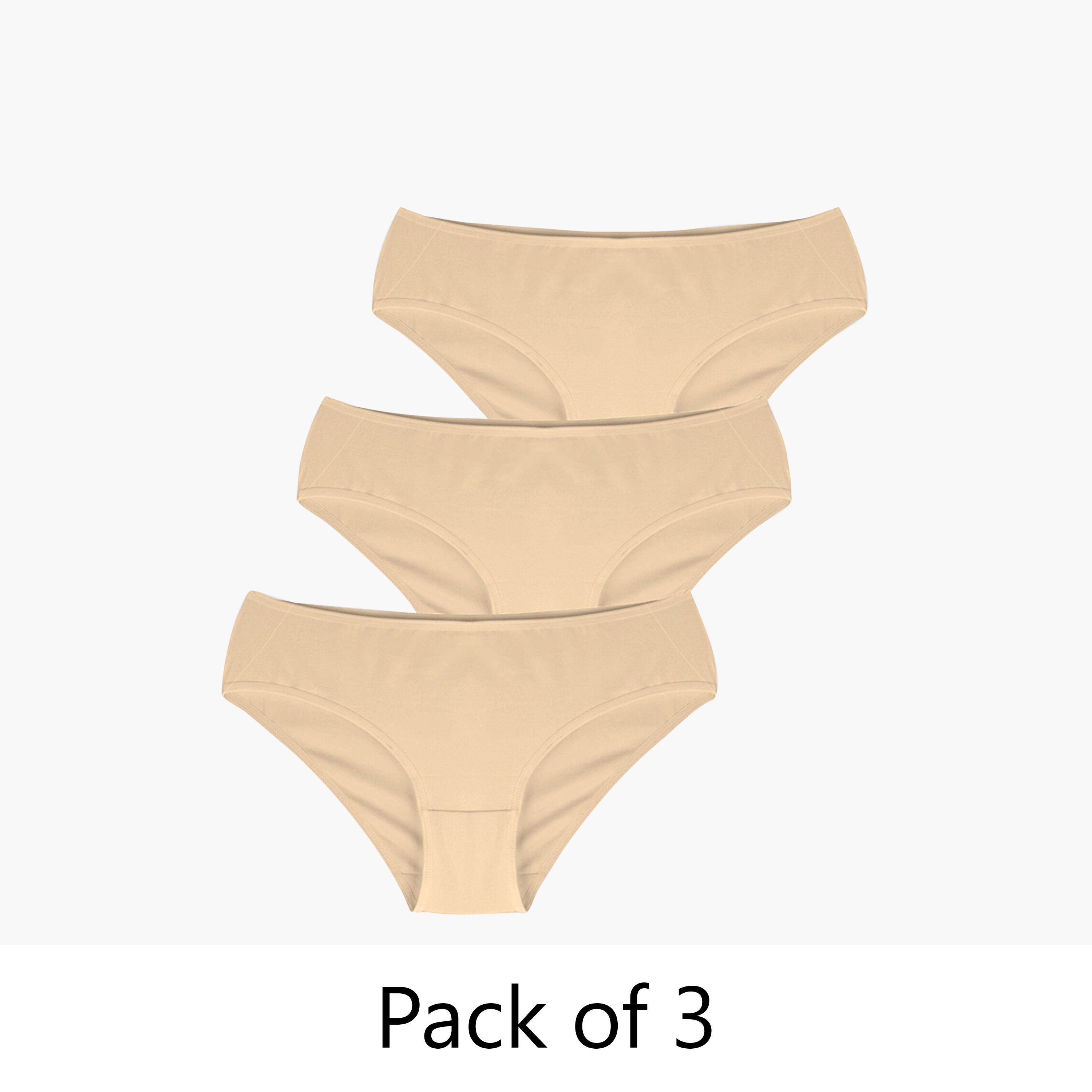 Penti Pack of 3 Medium Coverage Women's Bikini Brief Panty-women-clothing-lingerie-panties-image-1