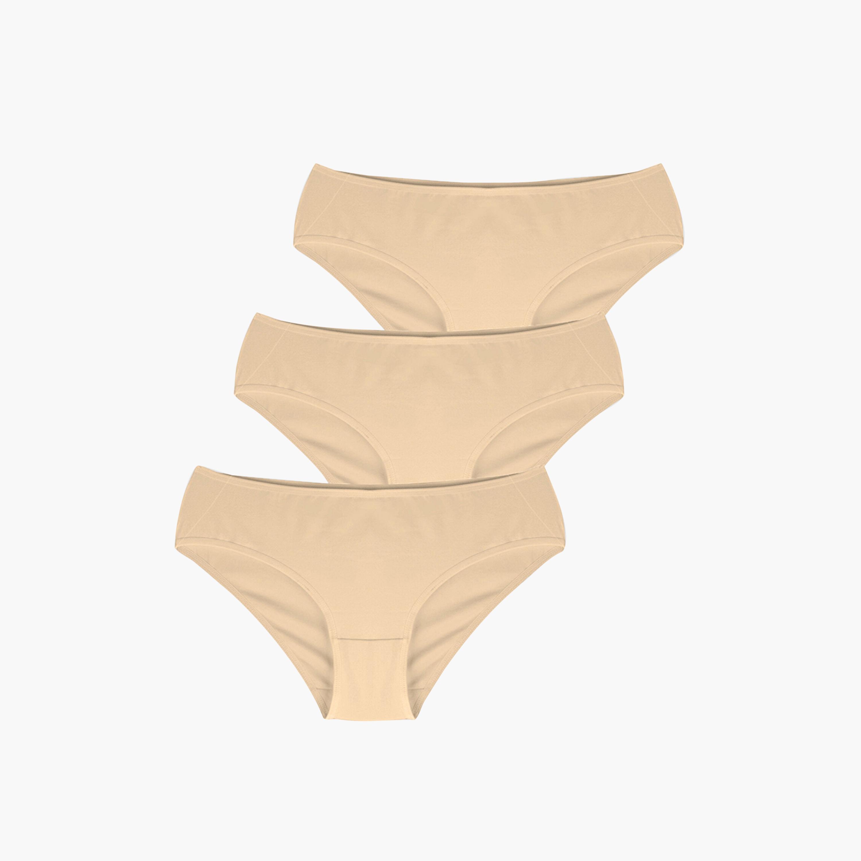 Penti Pack of 3 Medium Coverage Women's Bikini Brief Panty-women-clothing-lingerie-panties-image-2