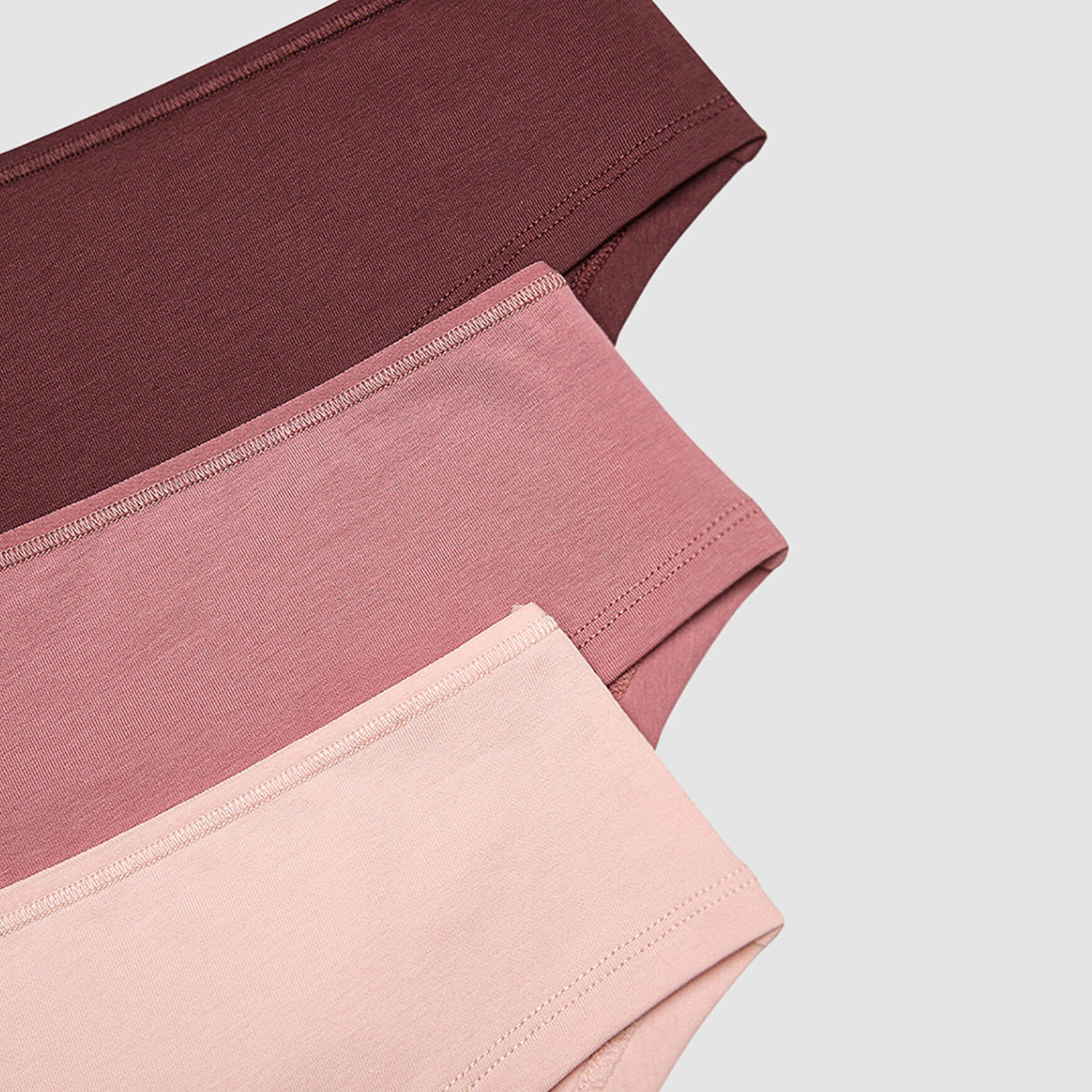 Penti Pack of 3 Earth Tones Multicolor Plain Medium Coverage Women's Hipster Panties-women-clothing-lingerie-panties-image-8
