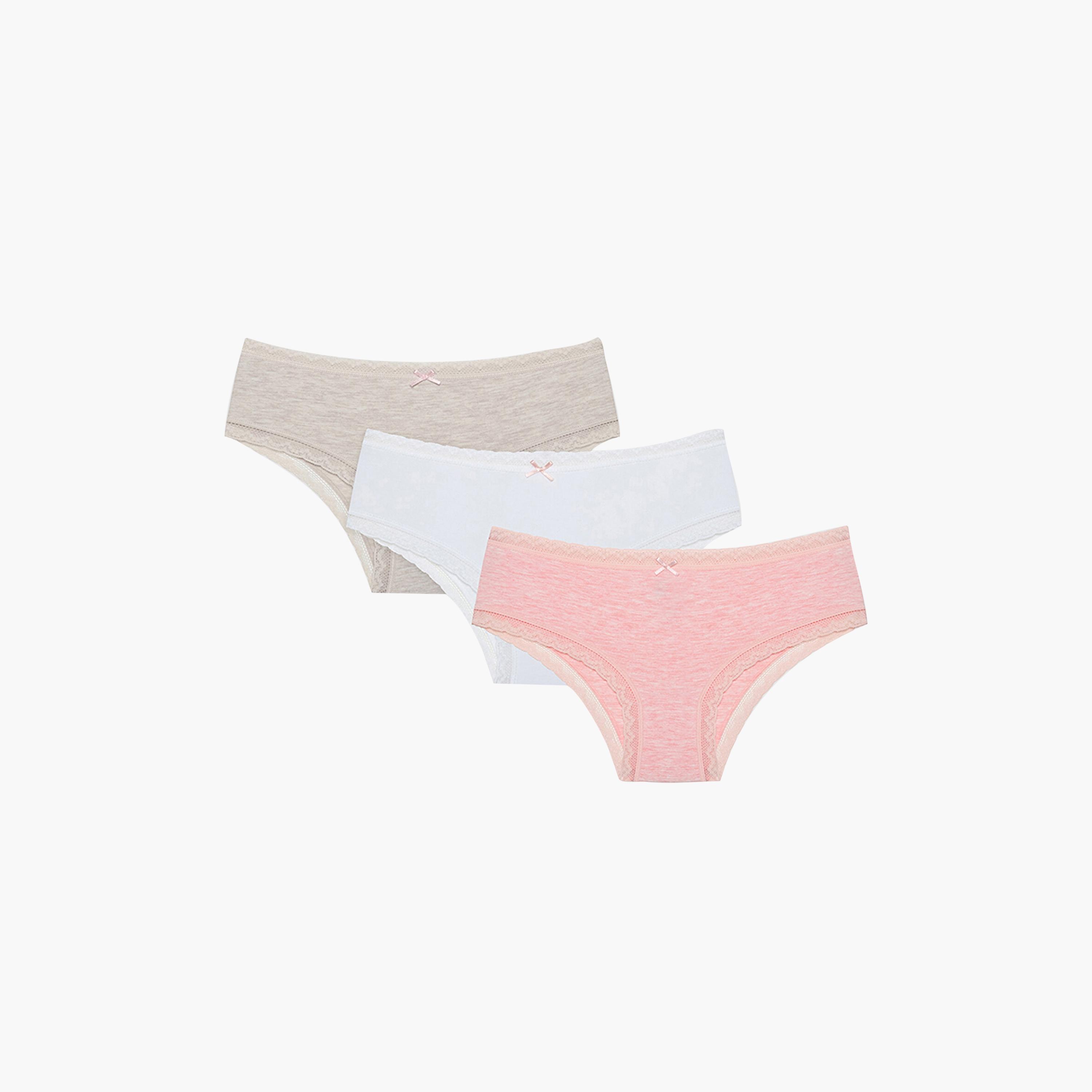 Penti Pack of 3 Medium Coverage Women's Hipster Panty-women-clothing-lingerie-panties-image-2