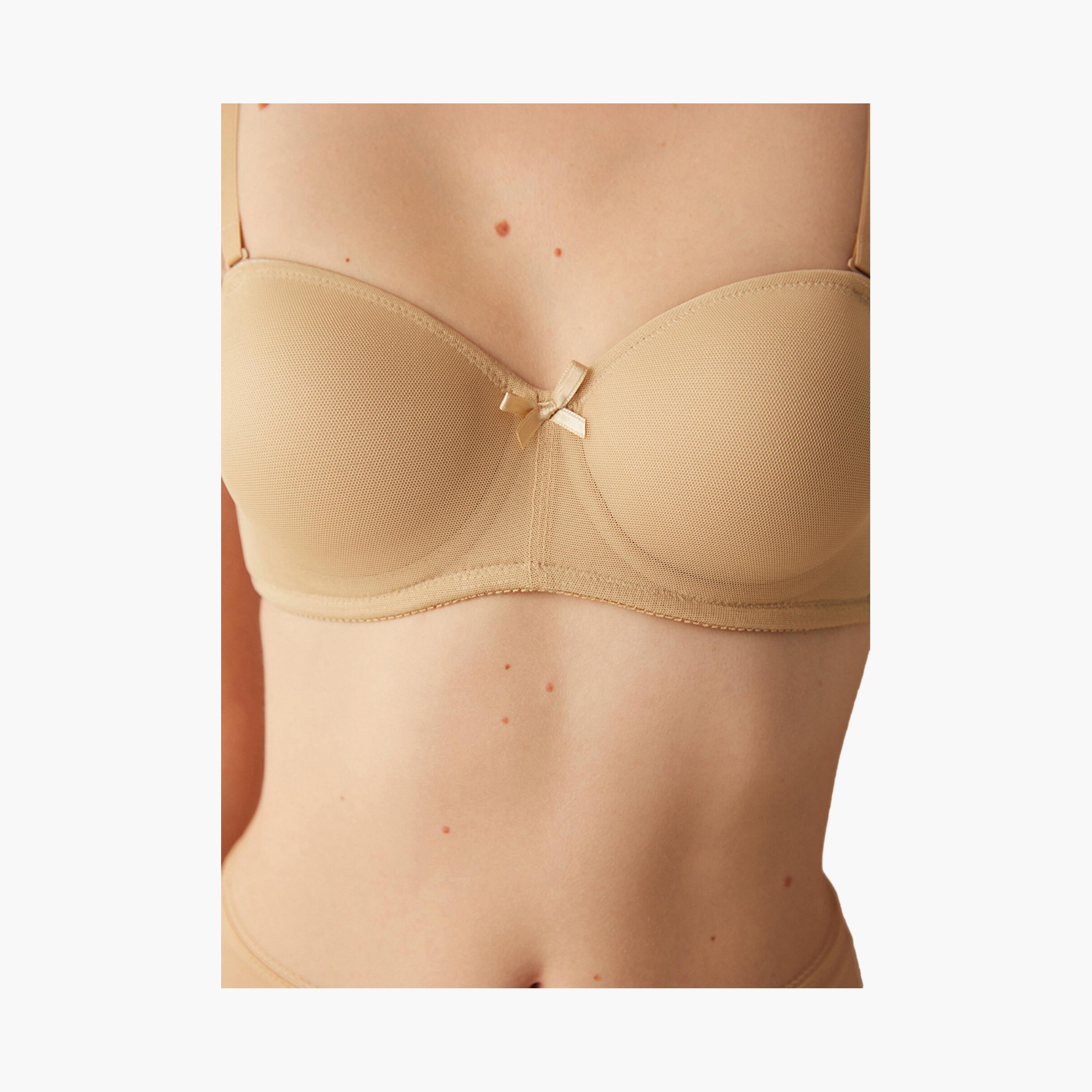 Penti Lotus Wired High Support Padded Women's Demi Bra-women-clothing-lingerie-bras-image-3