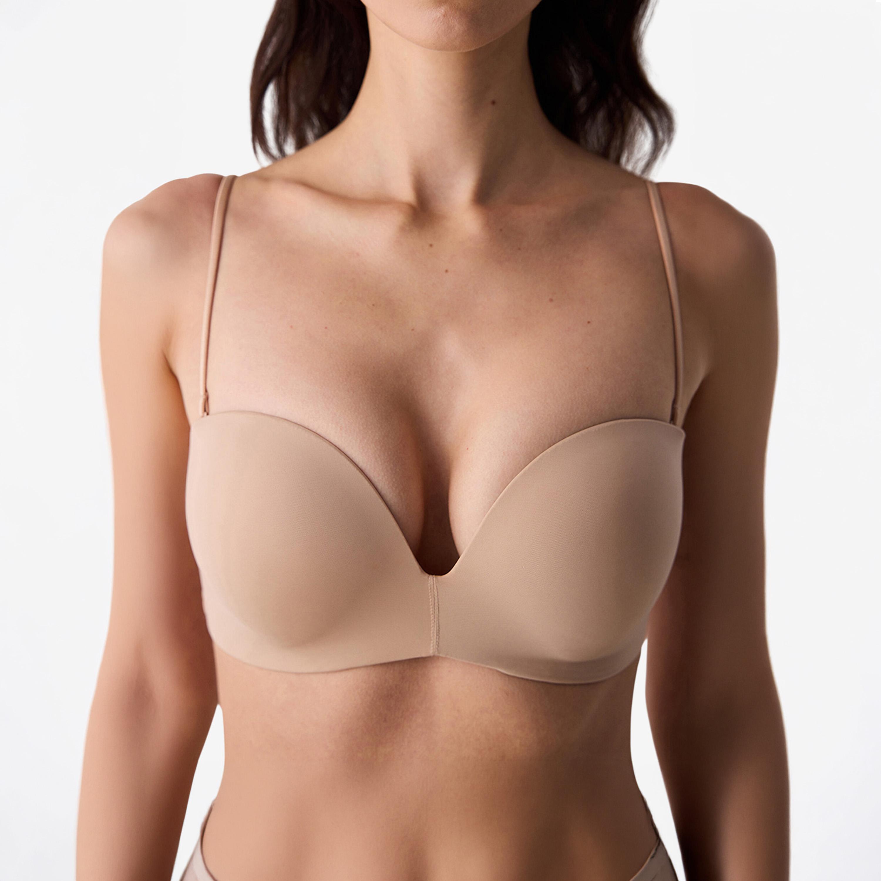 Penti Pure Up Non-Wired High Support Padded Women's Strapless Bra-women-clothing-lingerie-bras-image-2