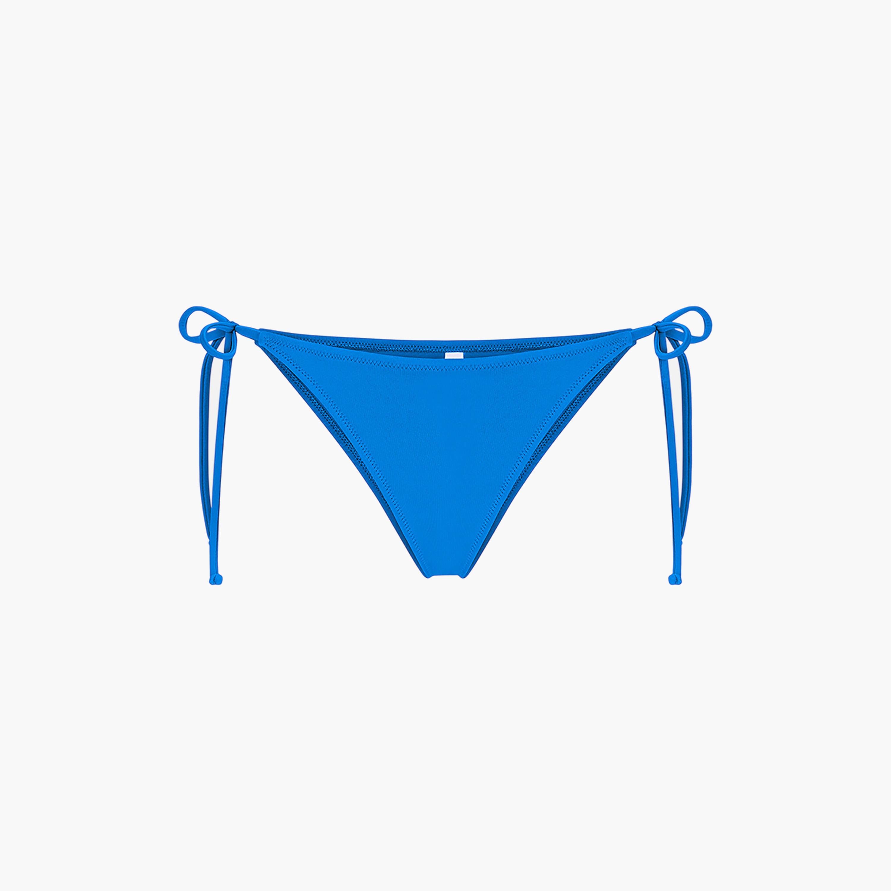 Penti Ocean Blue Plain Low-Rise Women's Bikini Bottom-women-clothing-swimandbeach-swim-bikinis-image-4